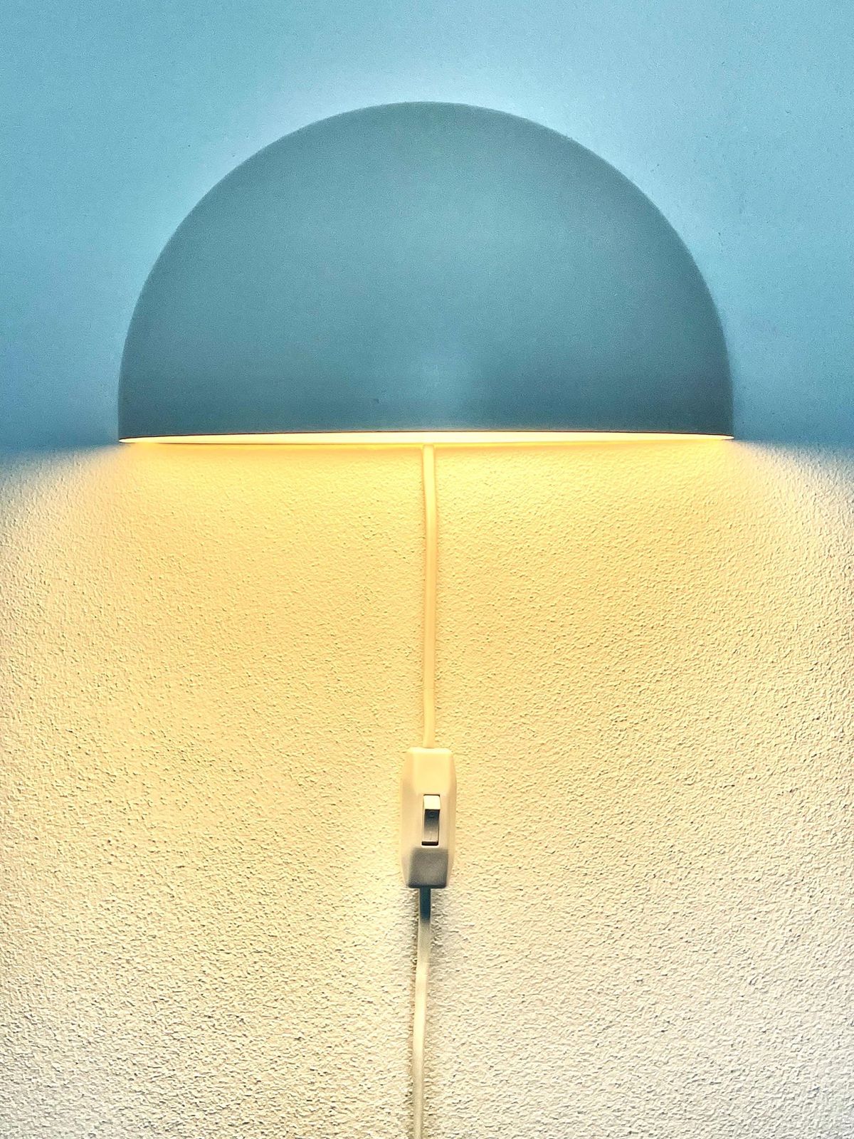 Postmodern Vintage Danish "Quarto" Three Wall Lamps In White   Design By Torsten Thorup And Claus Bonderup For Focus In The 1980s photo 394.0