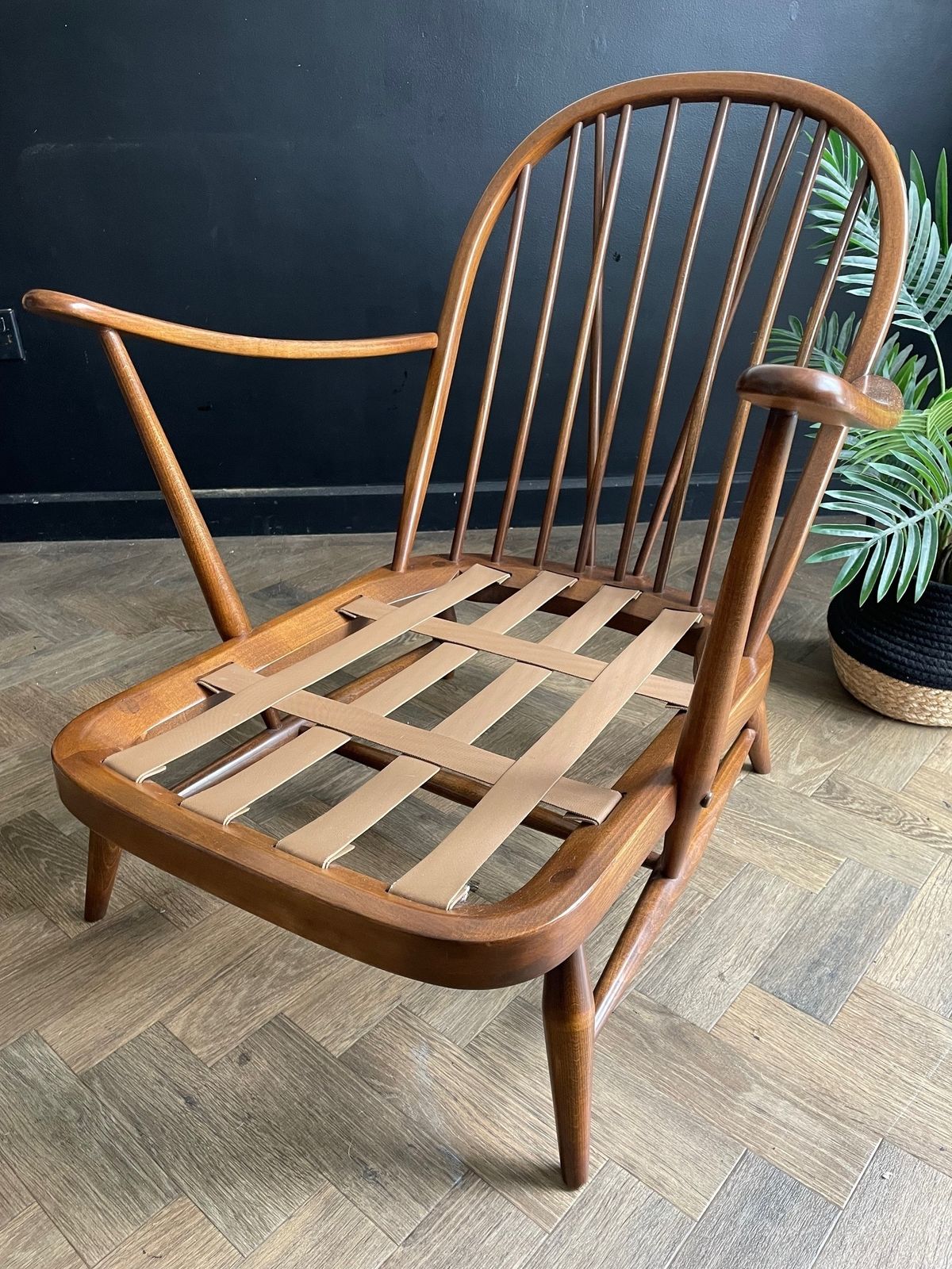 Ercol 203 Windsor Easy Chair With New Covers photo vinterior