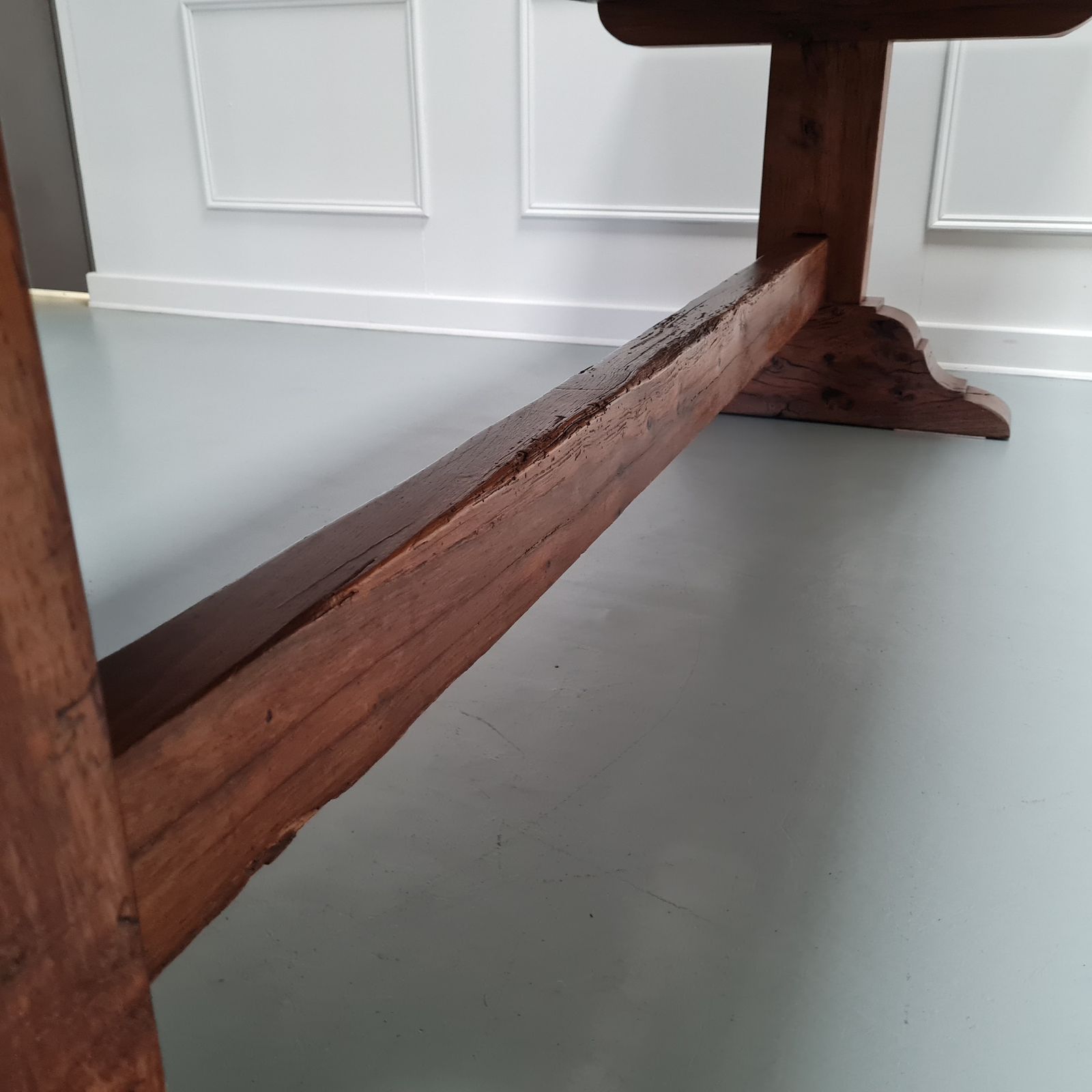 Huge Oak Monastery Dining Table C1880 Free Delivery Eng/Wales photo for sale
