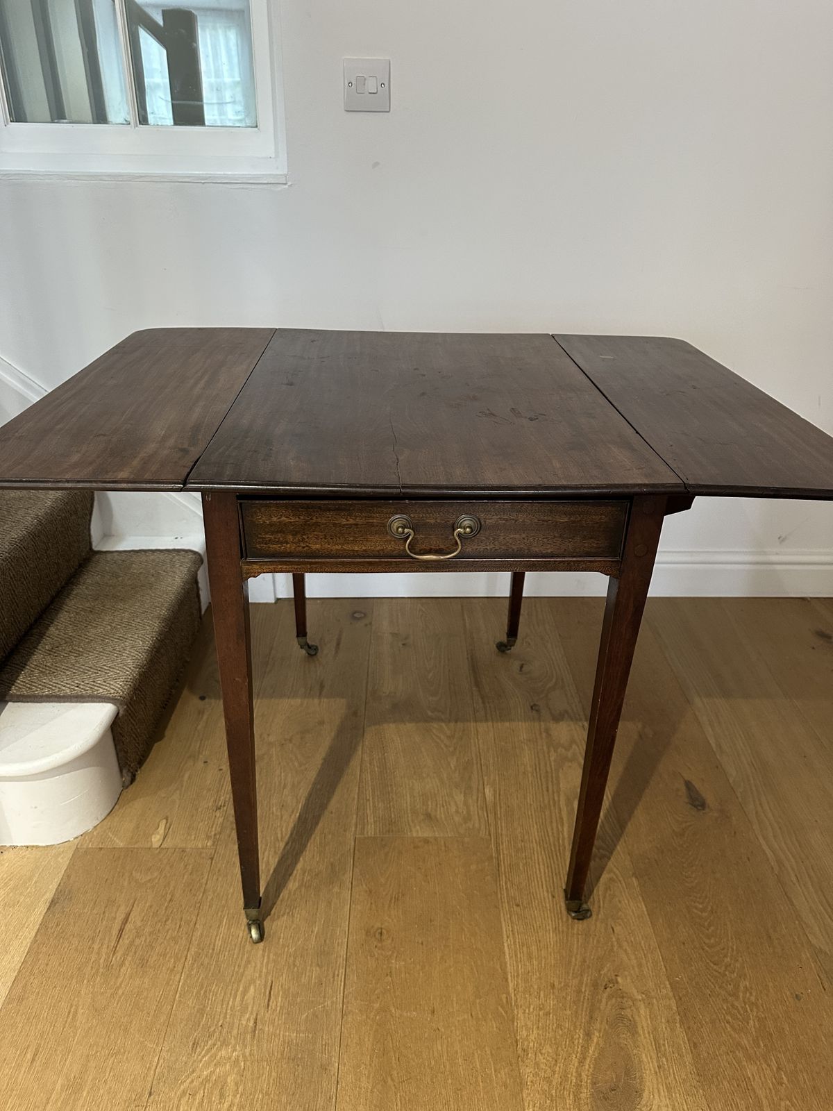 Edwardian Drop Leaf Occassional/Dining Table
