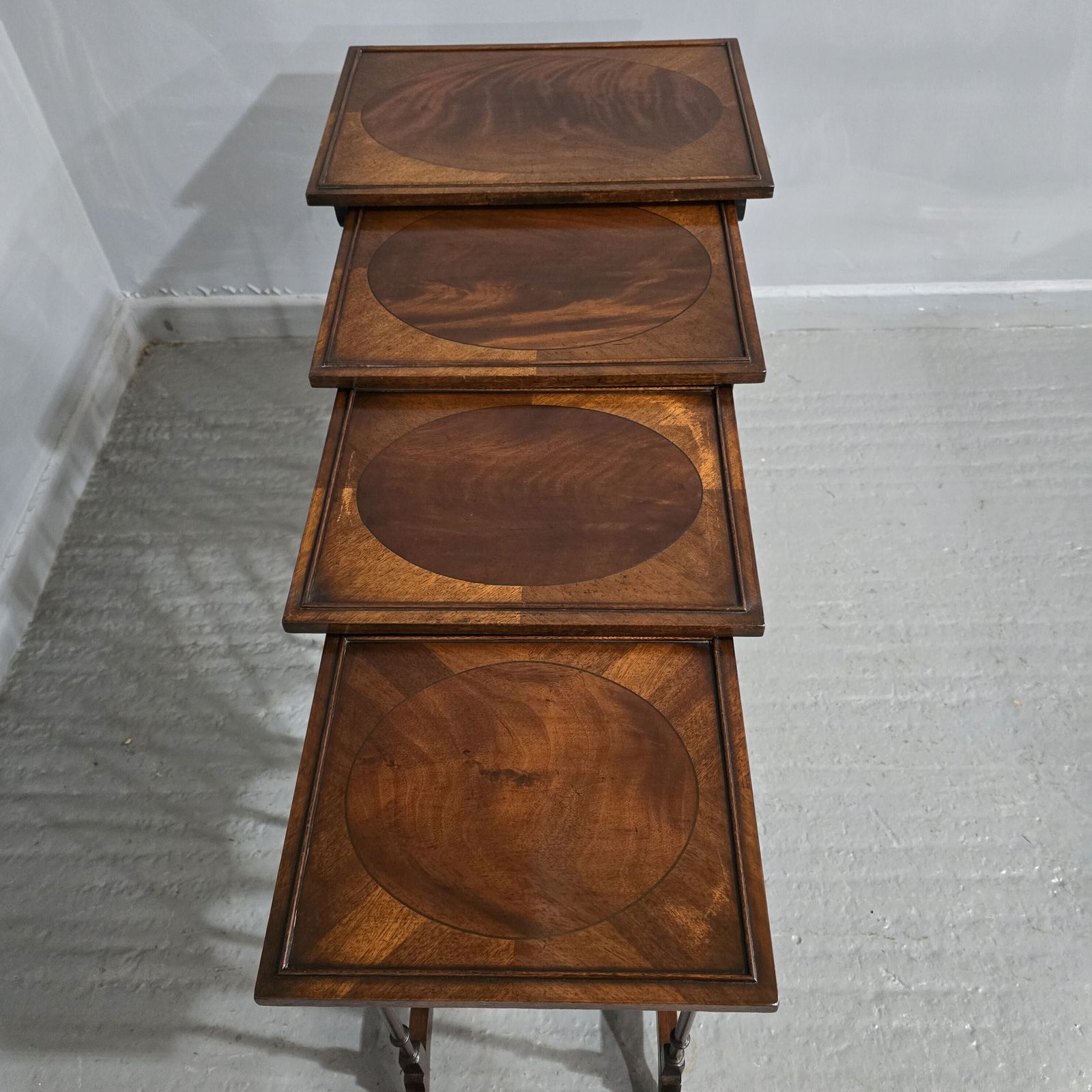 Mahogany Quartetto Nest Of Tables photo 795.0
