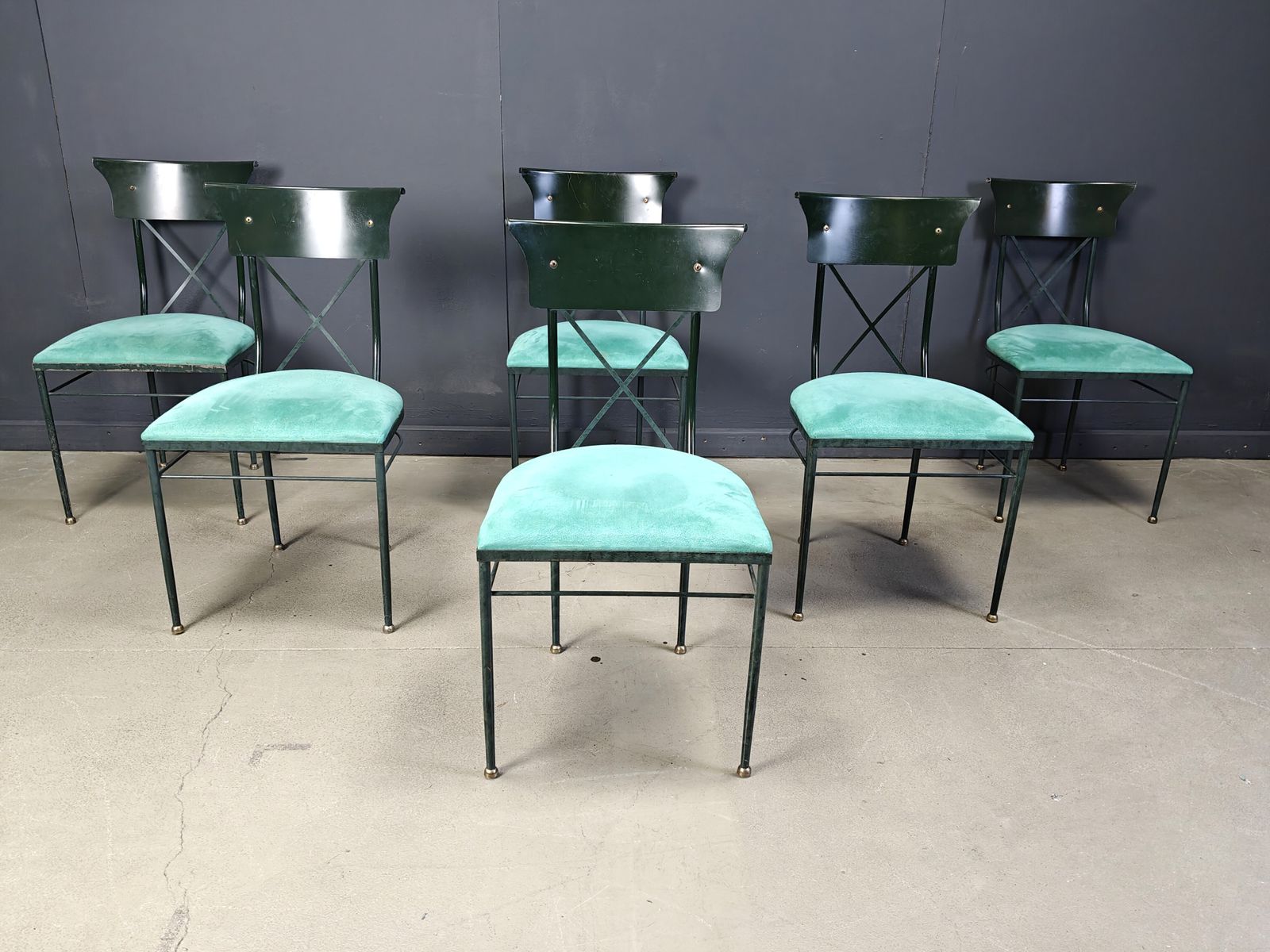 Vintage Dining Chairs By Belgo Chrom, Set Of 6   1970s
