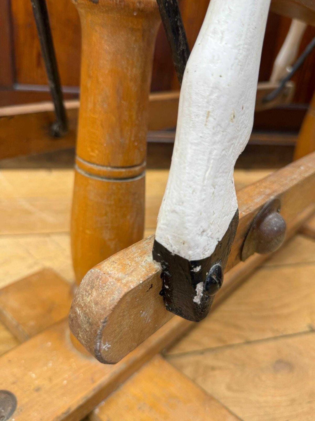 Antique G&J Lines ‘Sportiboy’ Rocking Horse C.1910 – Original Stand, Collectible photo 795.0