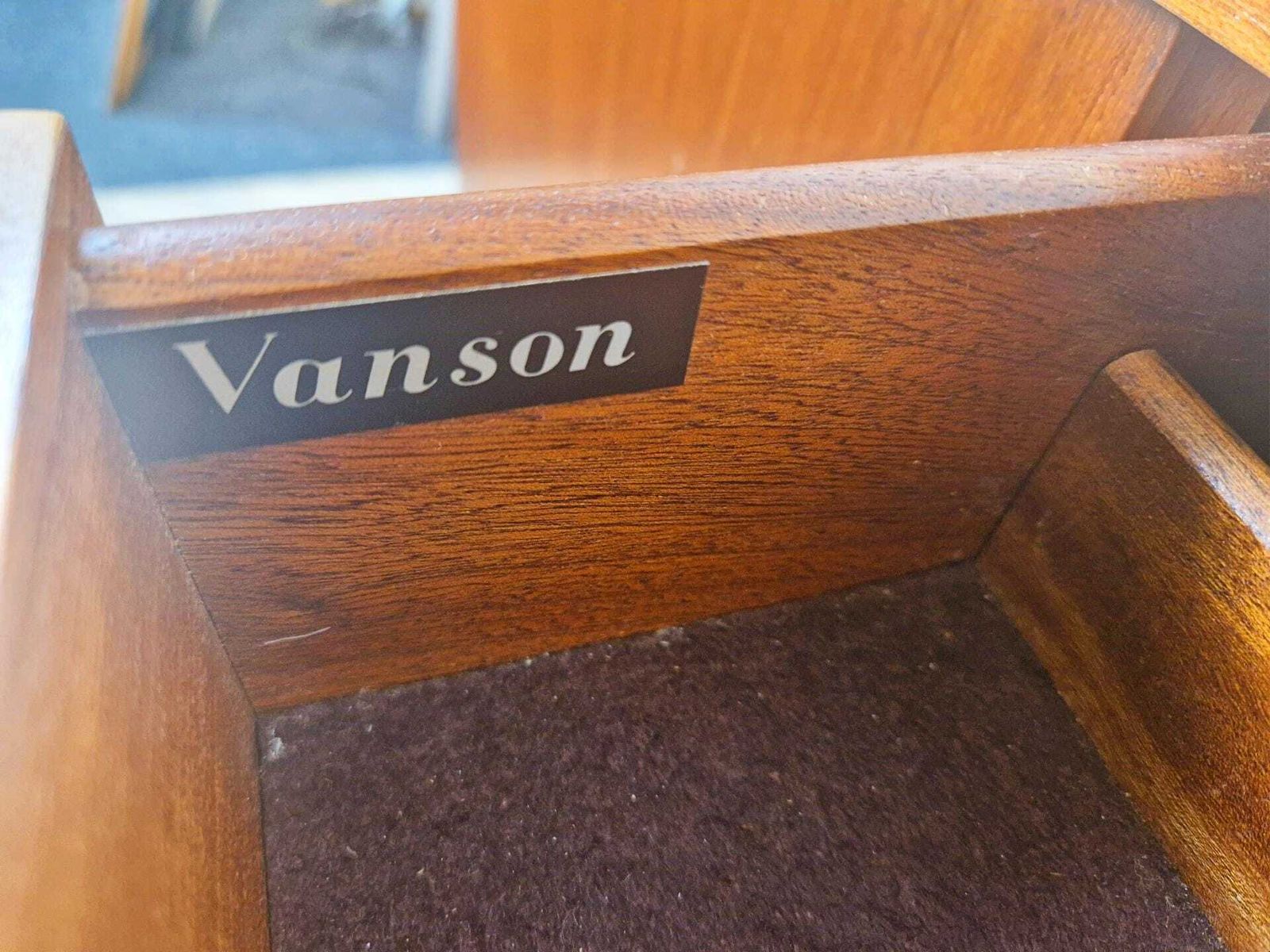 photo for sale Vanson By Peter Hayward 1960s Mid Century Teak Danish Design Sideboard Buffet Credenza Bl339