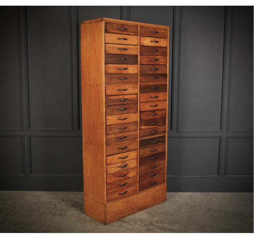 Large Fruitwood Haberdashery Chest