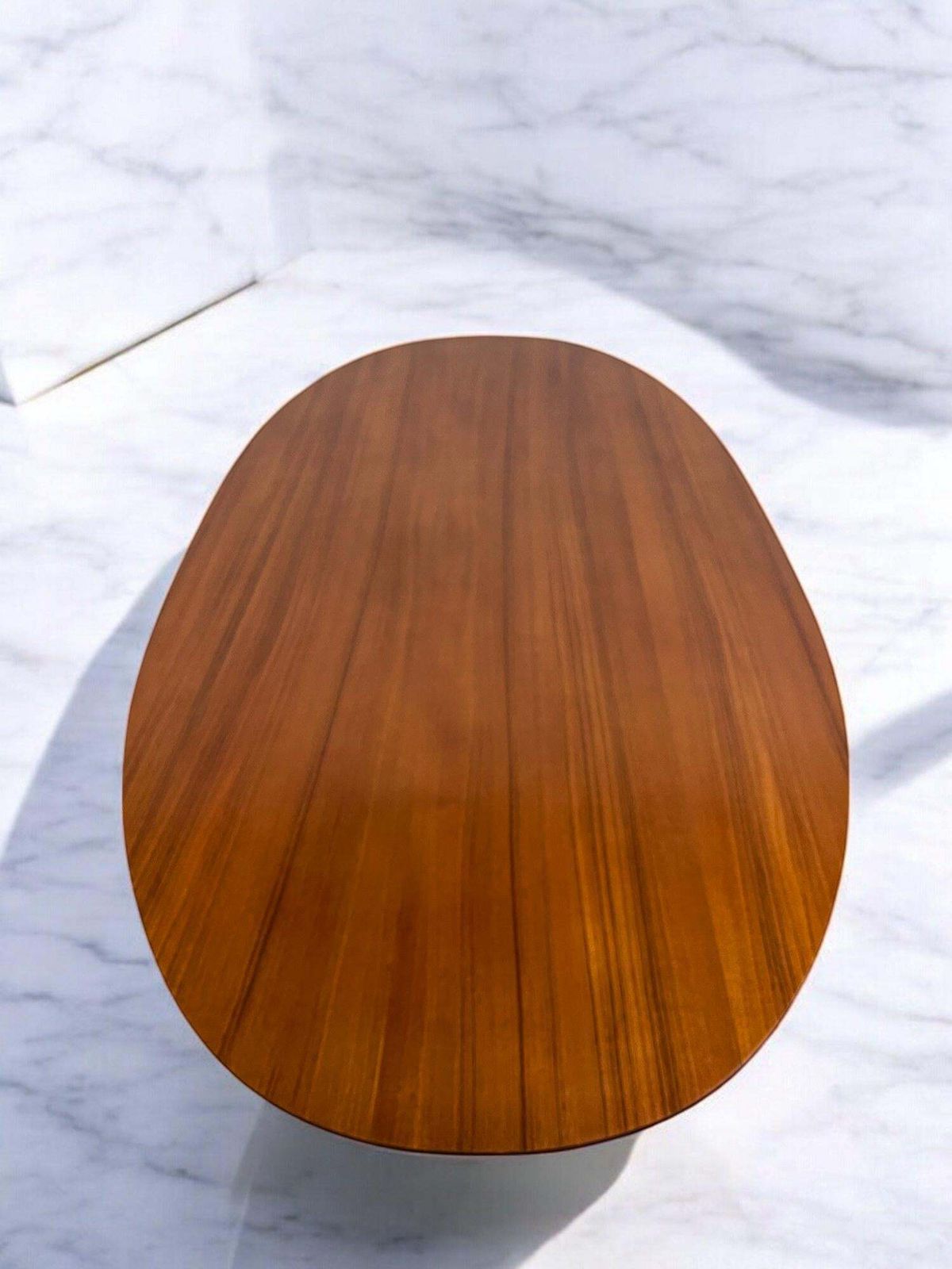 Italian Mid Century Dining Teak Table Attributed To Ignazio Gardella, 1960s photo vintage