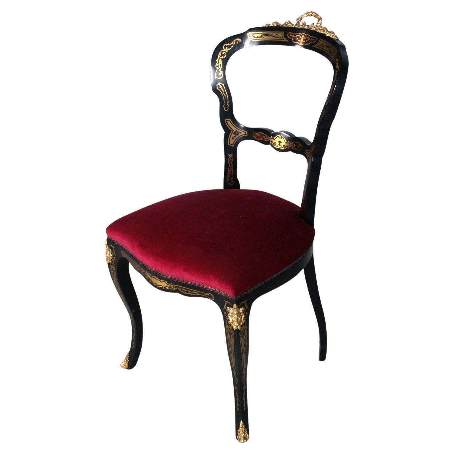 Furniture Scittoio Table, Baroque, Boulle, France, 19th Century, Venetian Country Villa photo