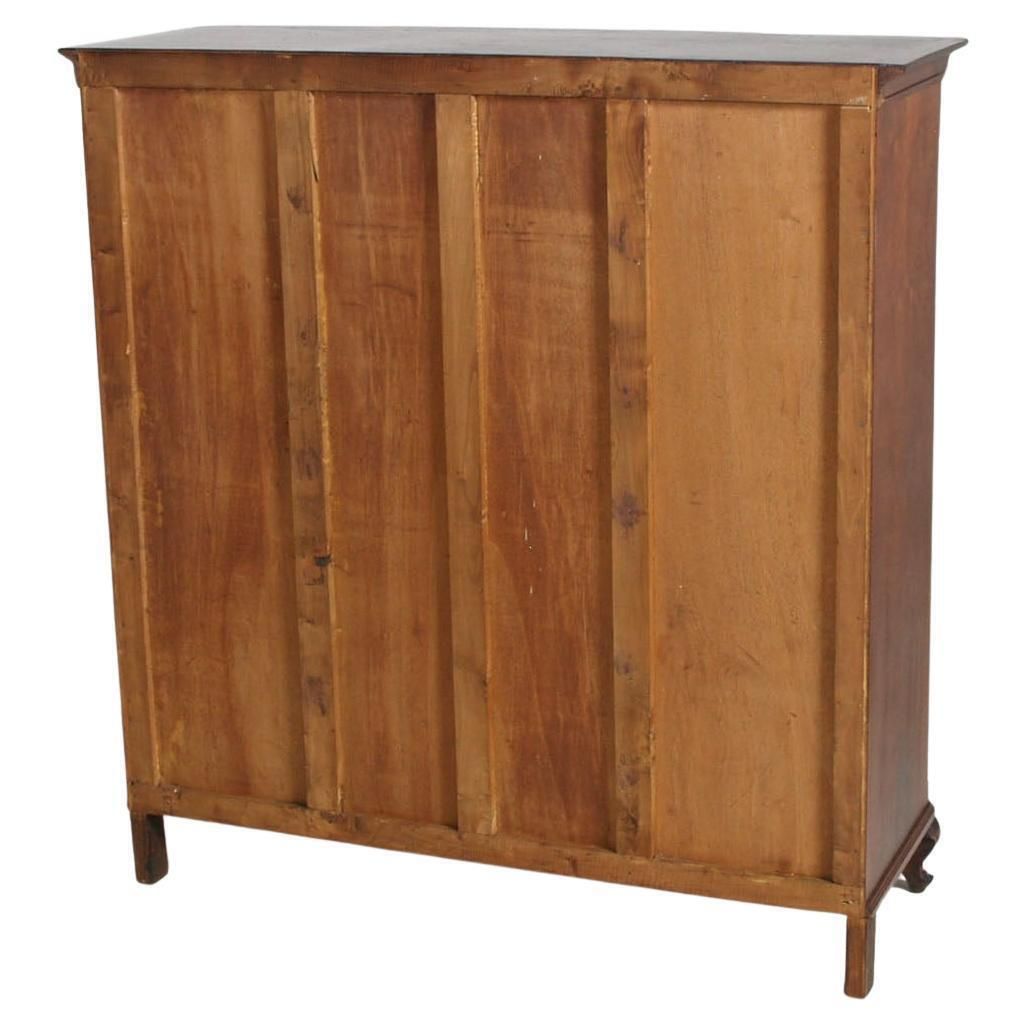 Tuscan Baroque Walnut Display Sideboard With Brass Grilles, By Michele Bonciani photo vinterior