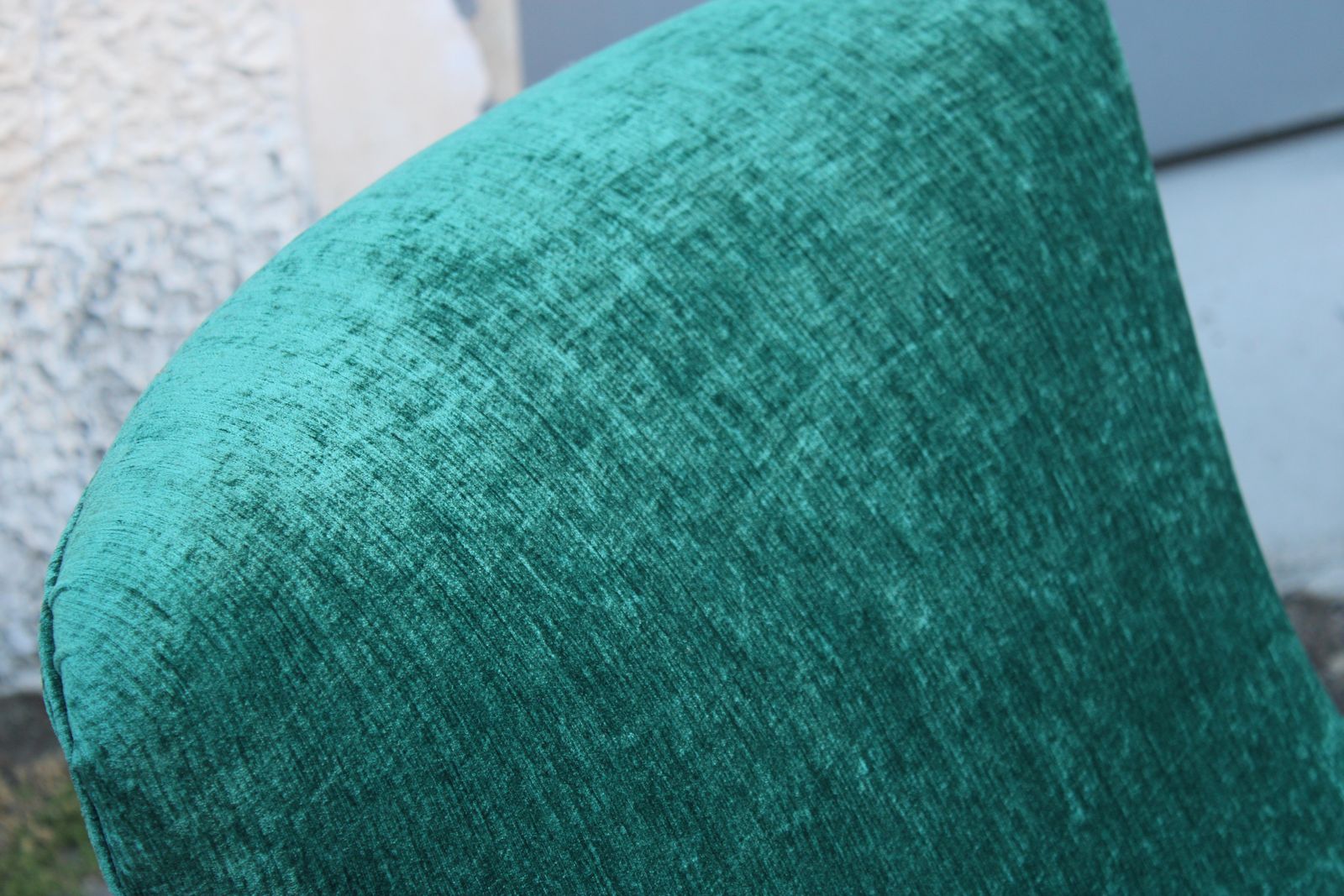 photo for sale Sofa Set Italian Mid Centruy Armchairs Brass Feet Spiked Velvet Green