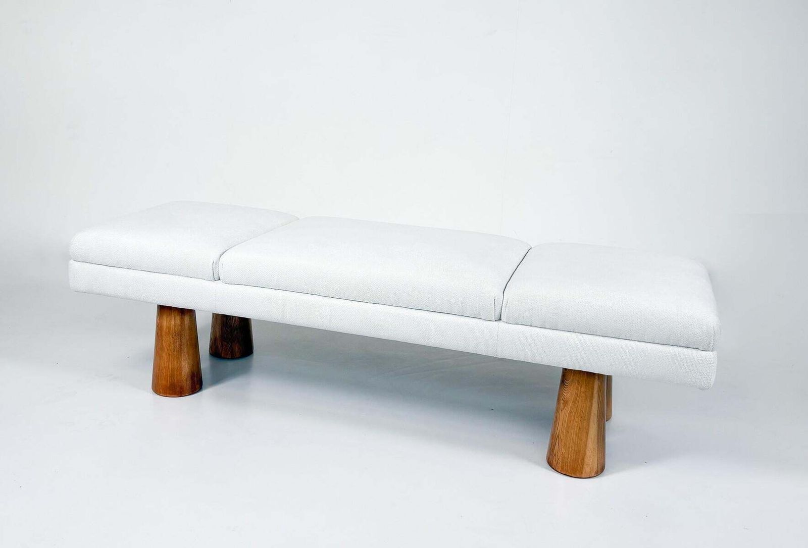 Contemporary Bench, Wood And Fabric, Italy photo furniture