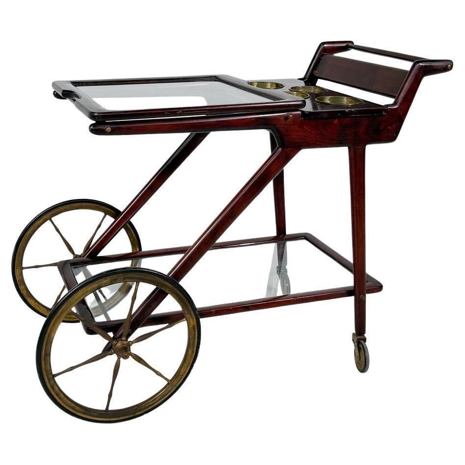 Mid Century Modern Bar Cart, Italy 1950s