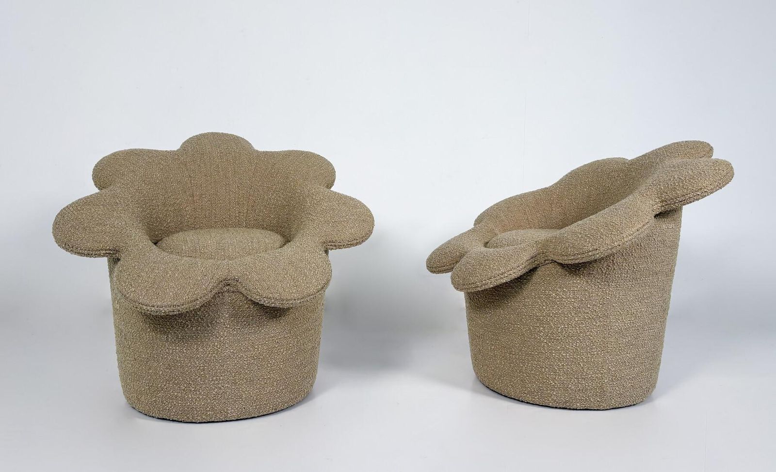 Pair Of " Flowers" Armchairs, Contemporary, Italy photo for sale