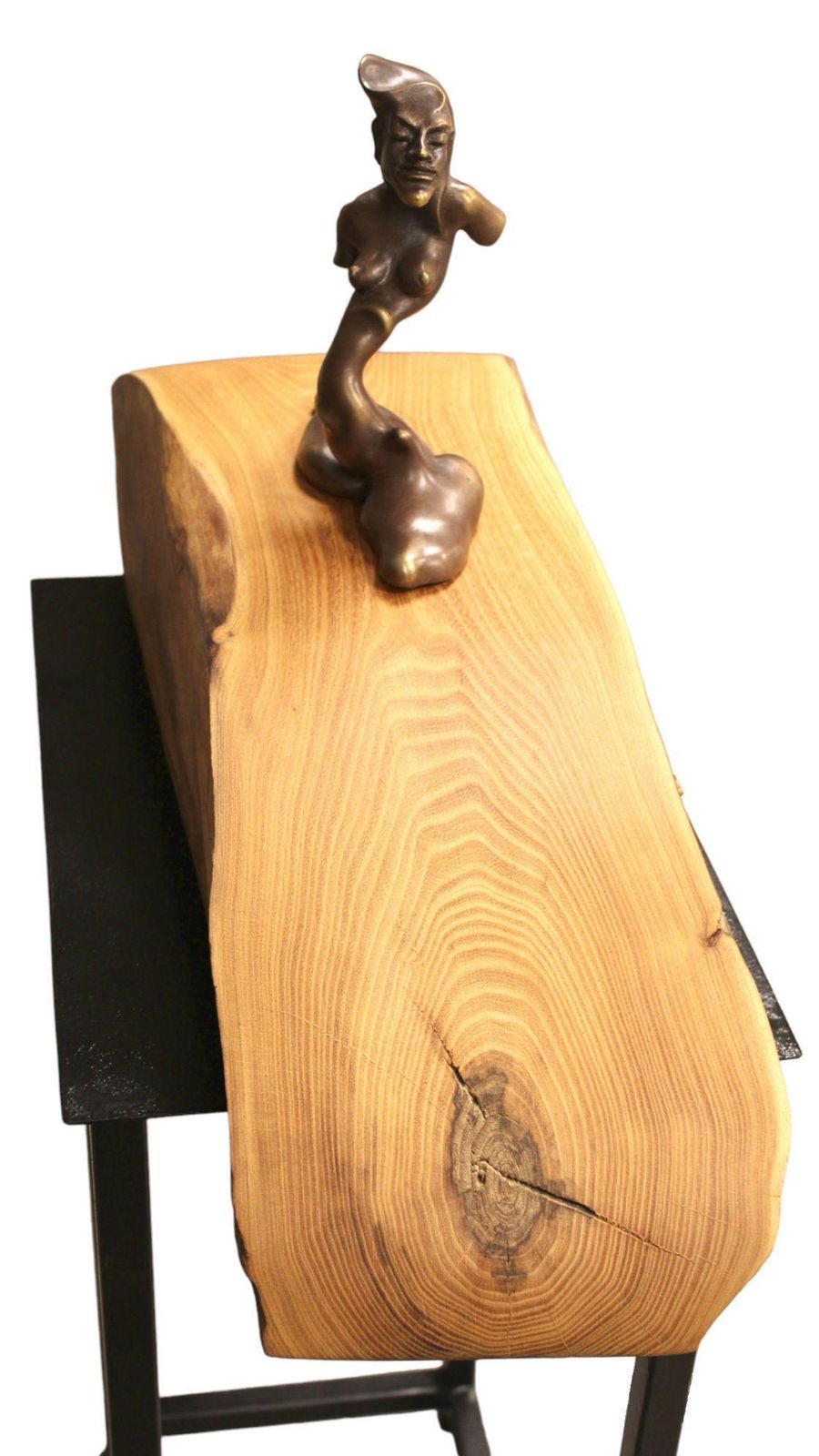 Ivars Mikelsonsivars Miķelsons (1962) , Bronze H 31 Cm; W71 Cm; D 20 Cm2021 photo Art