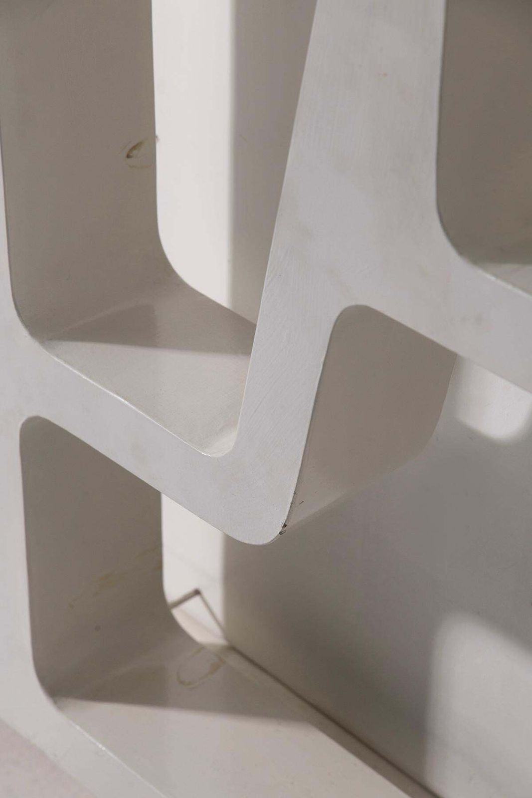 Pair Of Italian Anthropomorphic Hanging Bookcases In The Style Of Gio Ponti photo Furniture