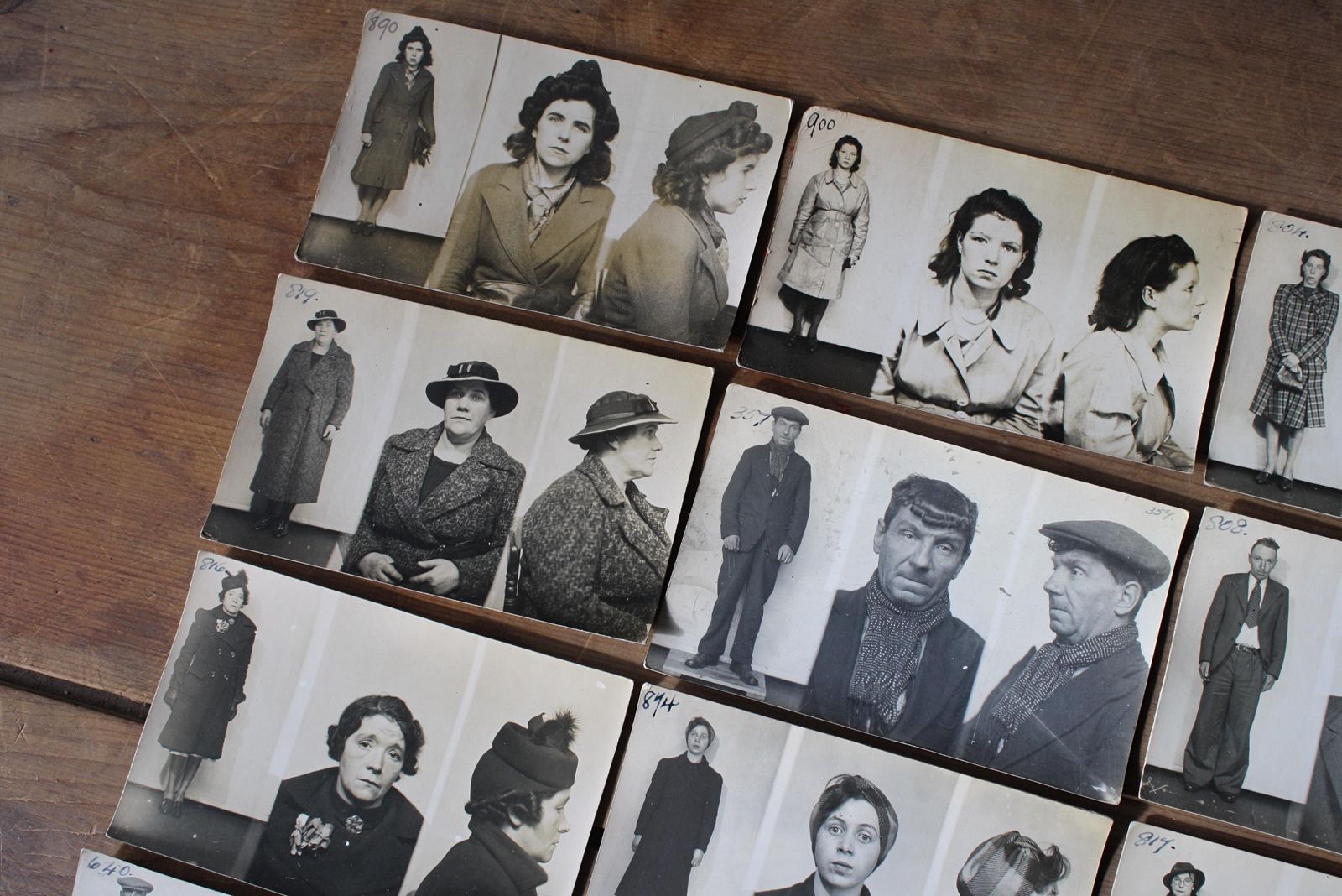 photo for sale Early 20th Century Police Booking Photographs Portraits Mug Shots Criminals