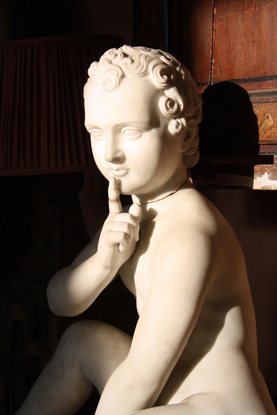 Early 19th Century Sculptor Francesco Pozzi "Arpocrate" photo furniture