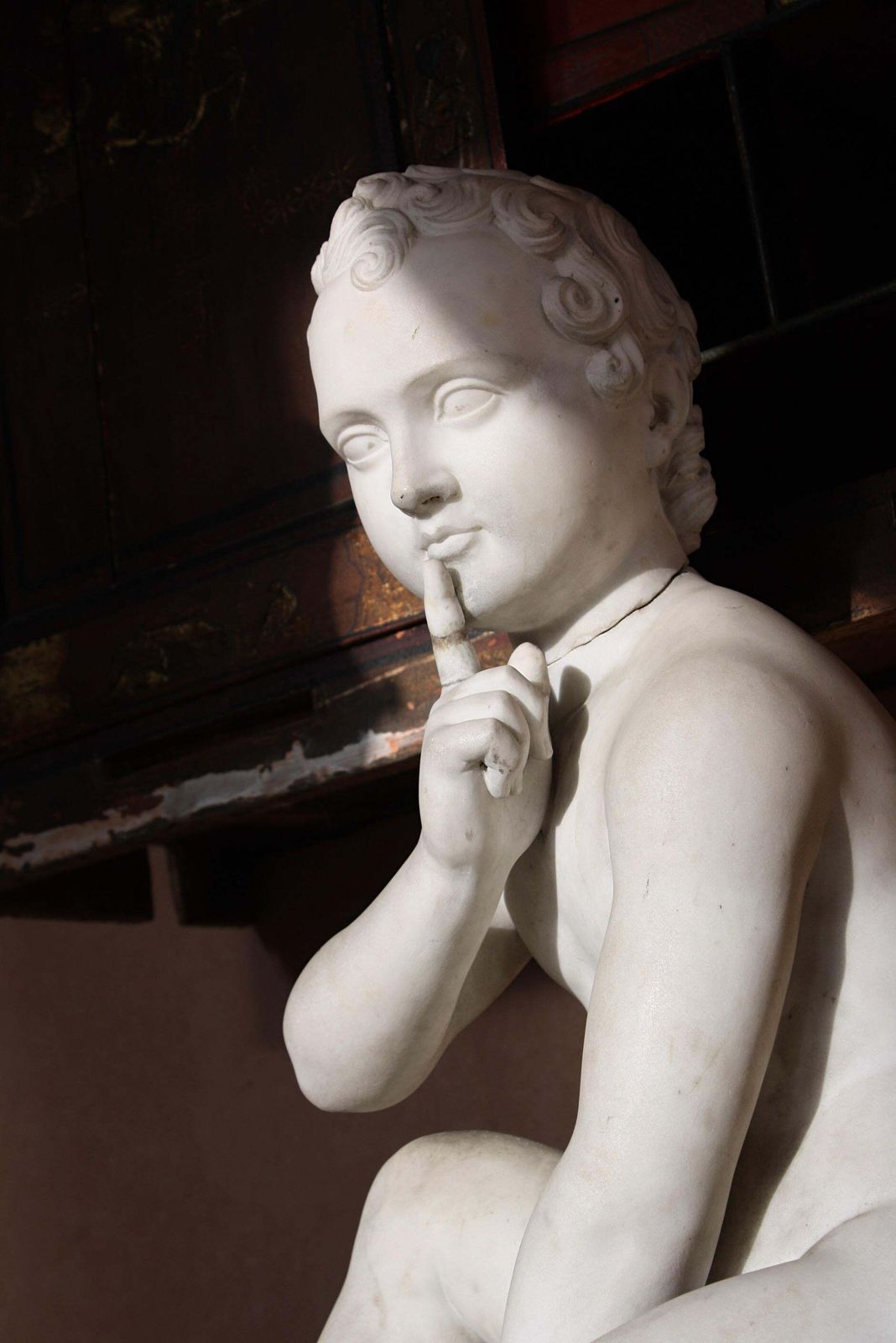 Early 19th Century Sculptor Francesco Pozzi "Arpocrate" photo 4060.0