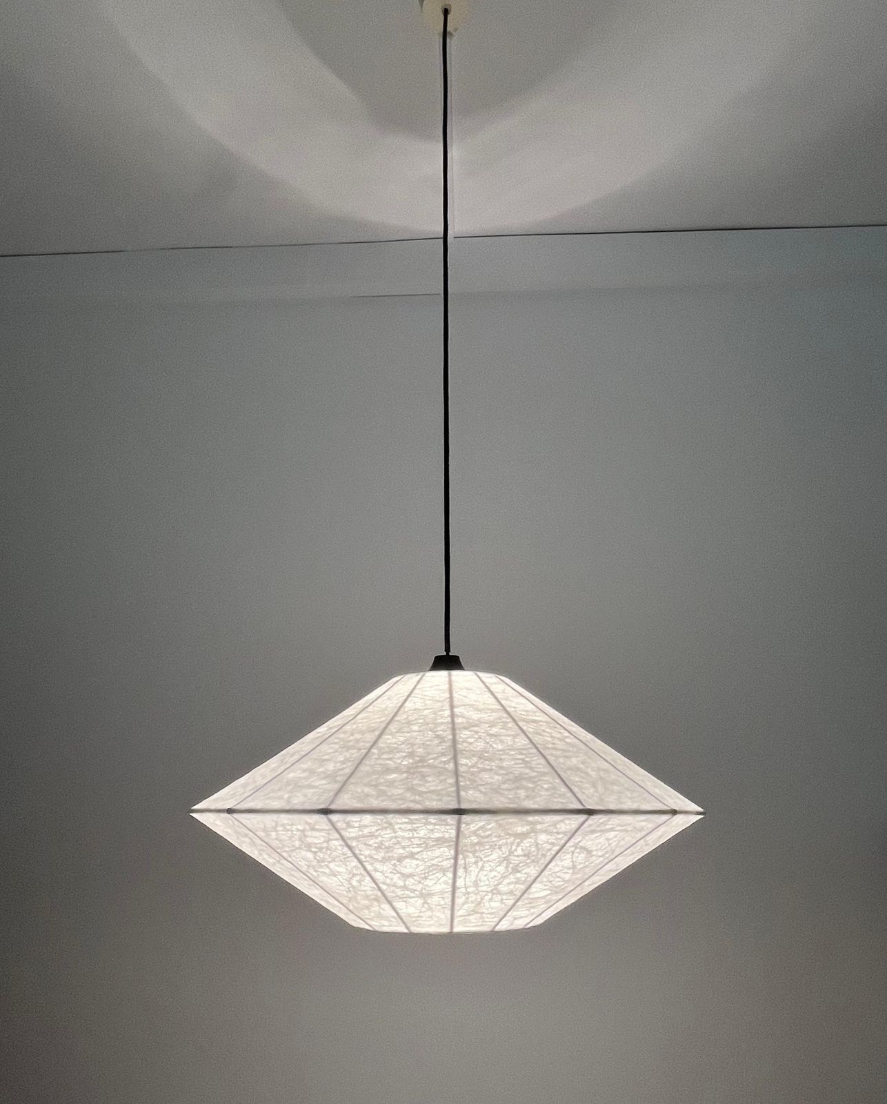 Austrian Postmodern Set Of  Three "Cocoon" Chandeliers By Eglo Leuchten, 1990s photo buy