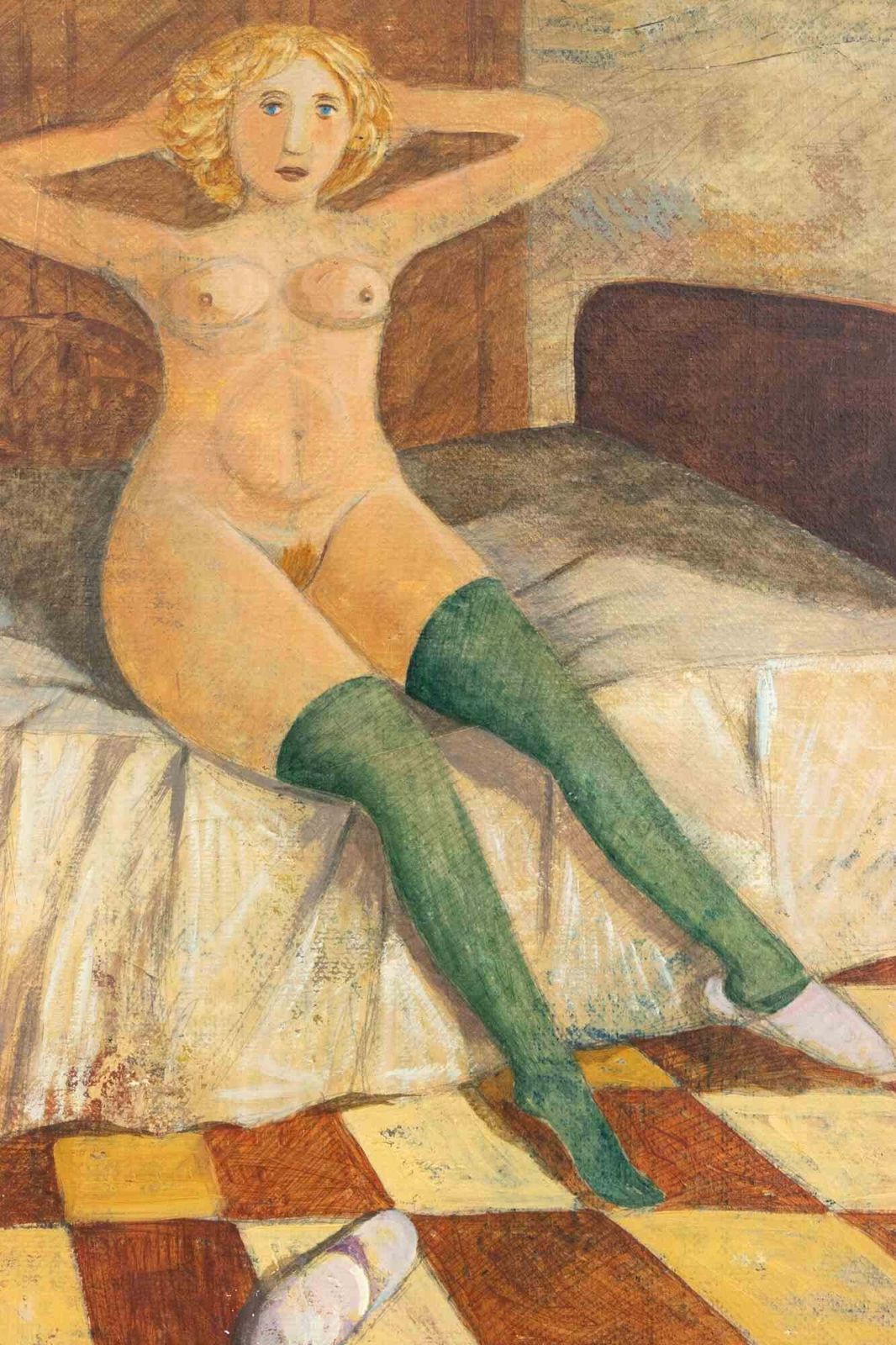 Alberto Galleratireally Blonde   Paint By Alberto Gallerati   1970s1970s photo Art