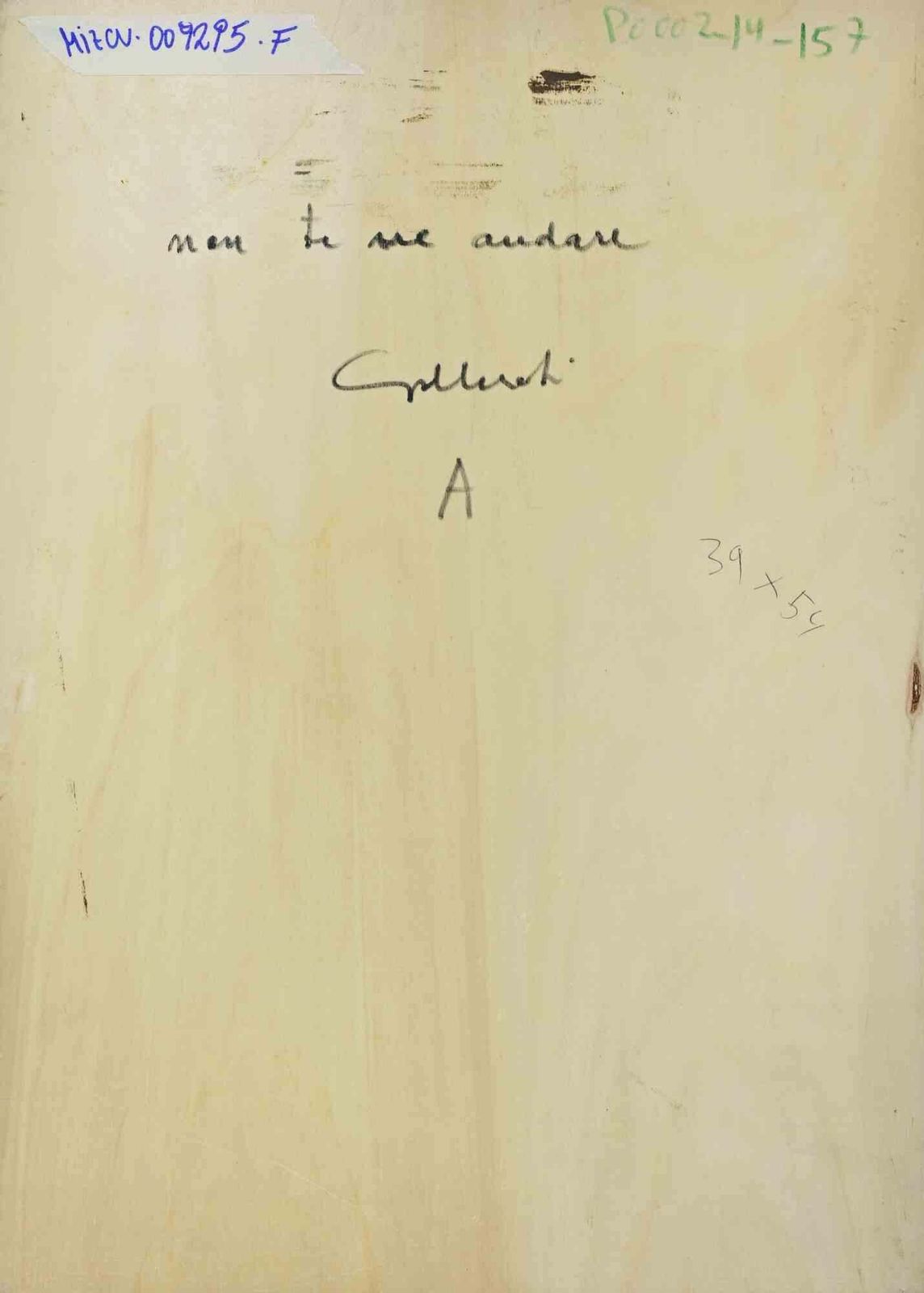 Alberto Galleratidon't Go Away   Paint By Alberto Gallerati   1970s1970s photo furniture