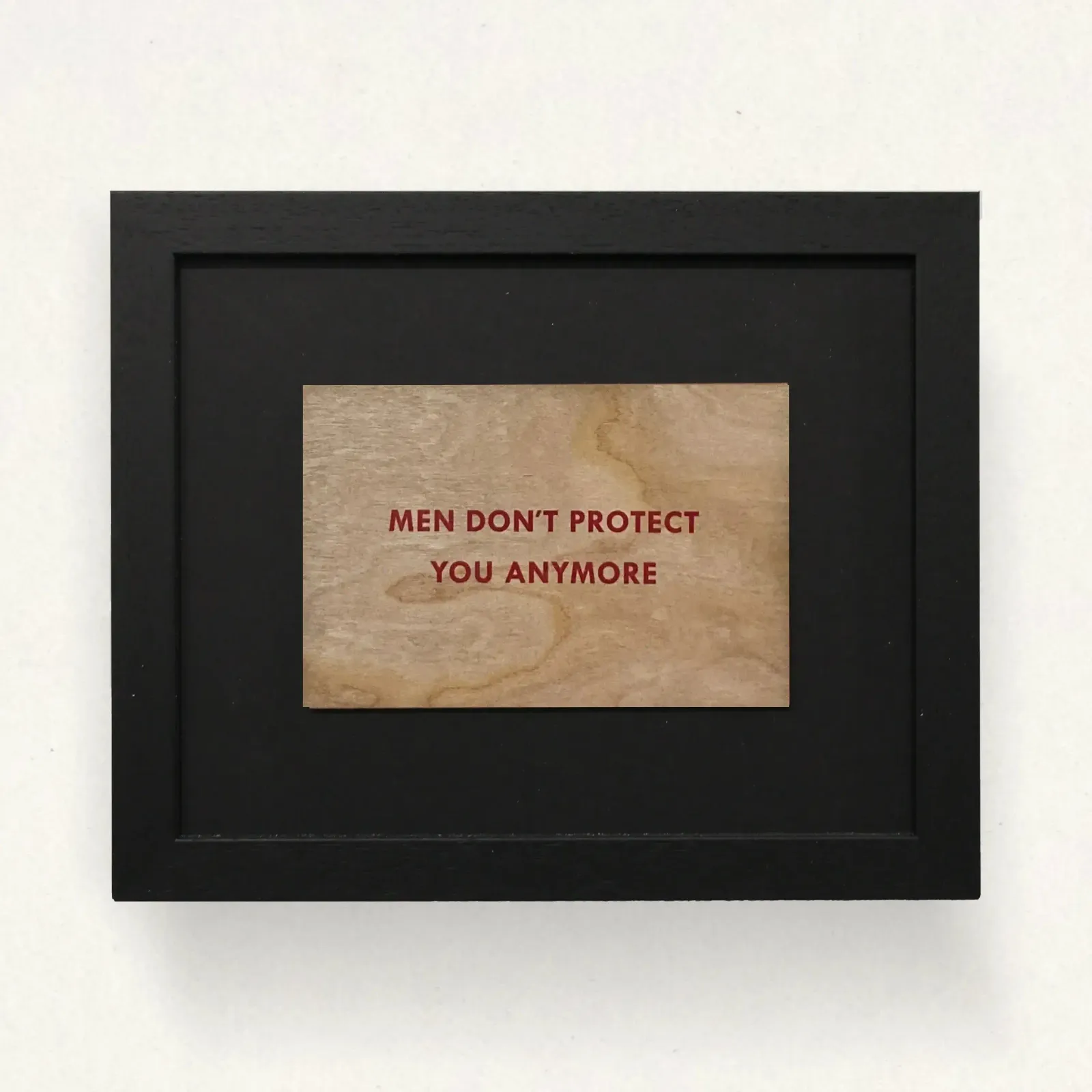 Jenny Holzer, Survival 'Men Don’t Protect You Anymore', 1983 1985