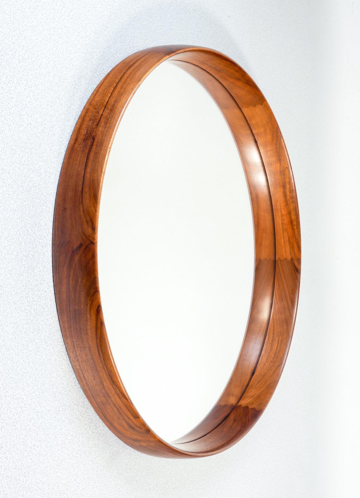 Wall Mirror, Design U. & O. Kristiansson For Vittsjö Möbel. Sweden, 1960s photo Home Decor