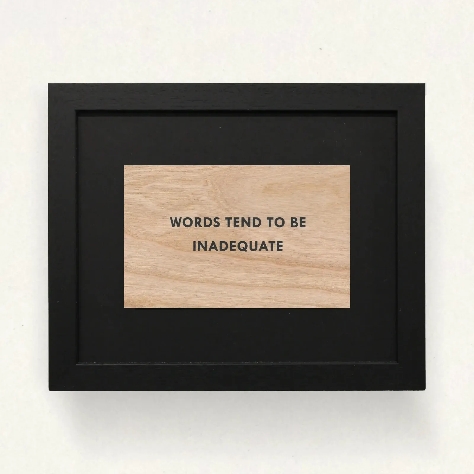 Jenny Holzer, Truisms 'Words Tend To Be Inadequate', 1977 1979