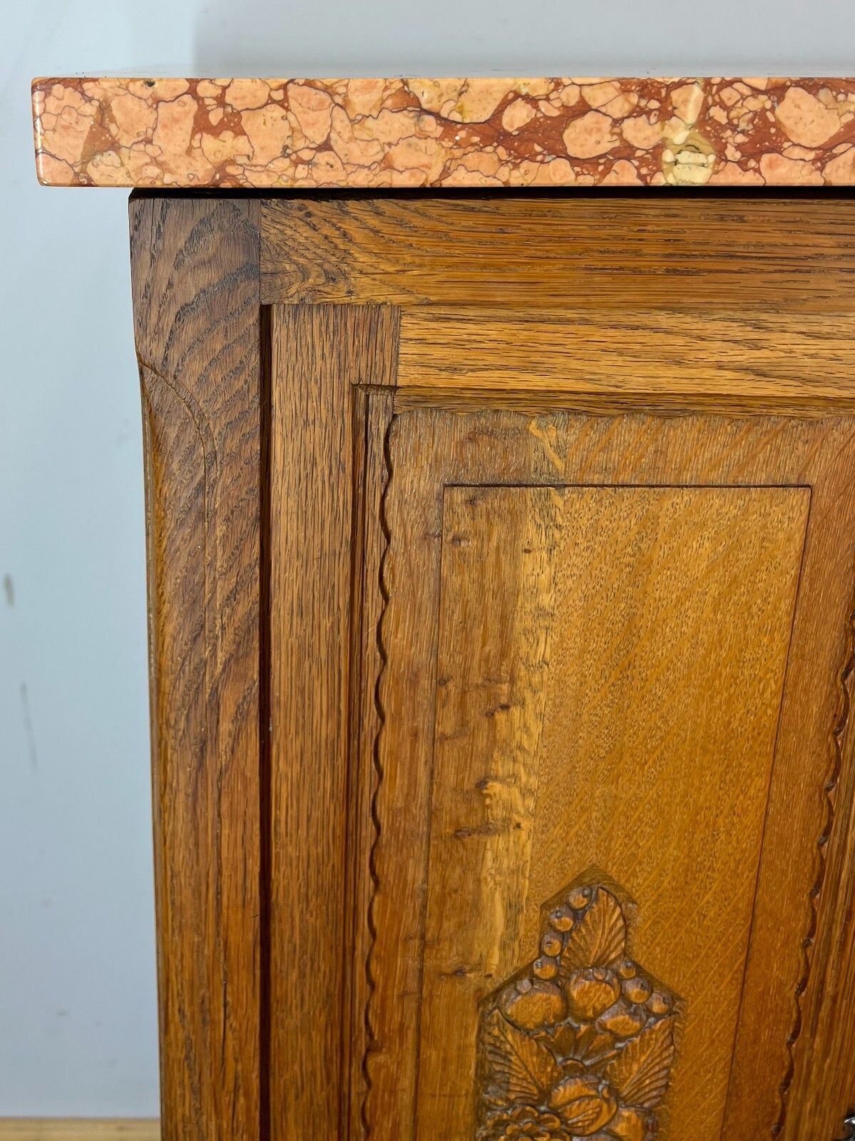 French Antique Marble  Topped Chest Of Drawers / Sideboard (Lot 2371) photo Furniture