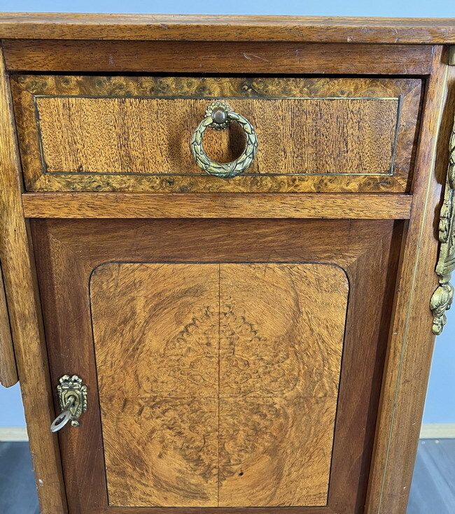 photo furniture Burr French Antique Chest Of Drawers / Sideboard (Lot 1528)