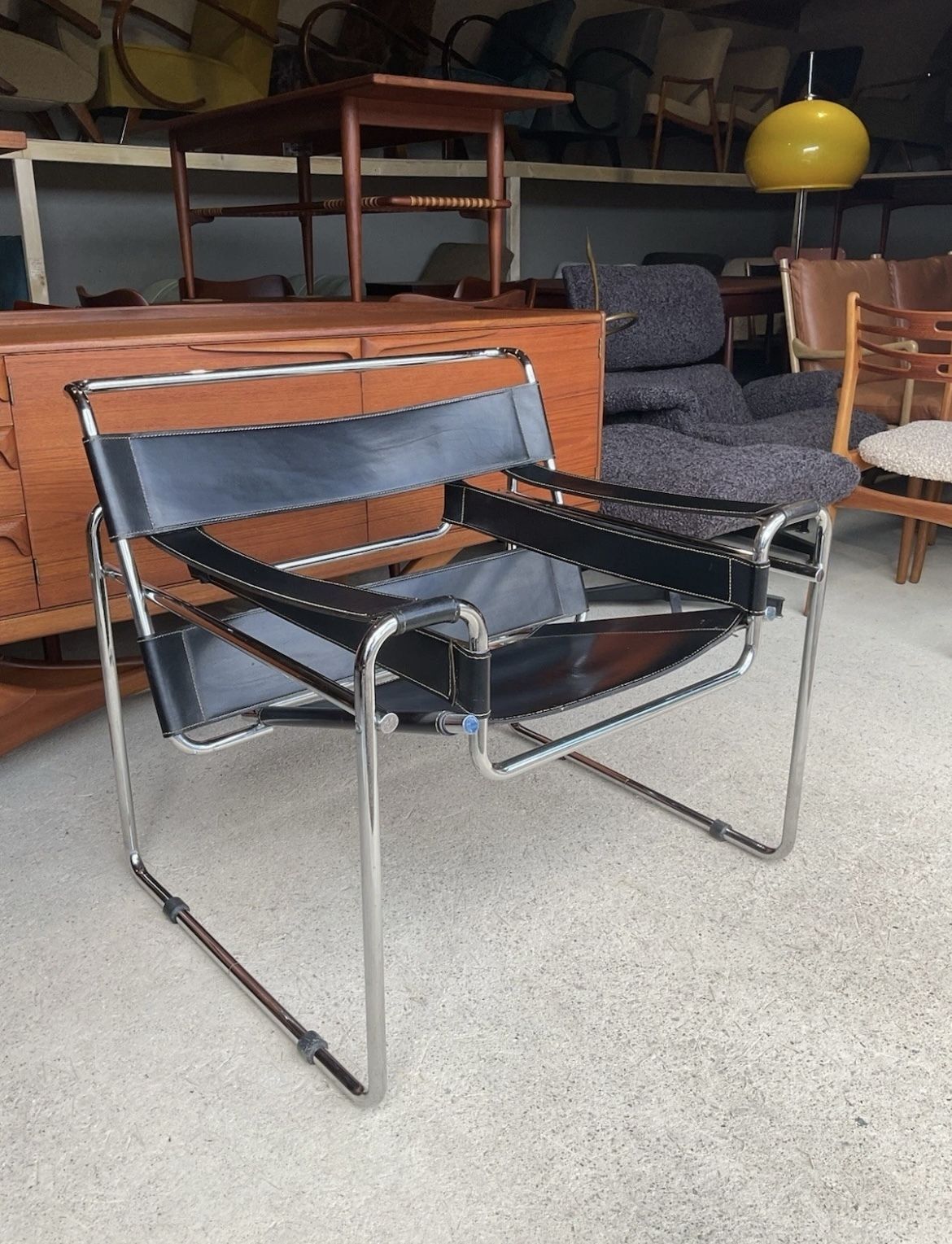 Wassily Armchair B3 Gavina Marcel Breuer Vintage Mid Century Style photo Furniture
