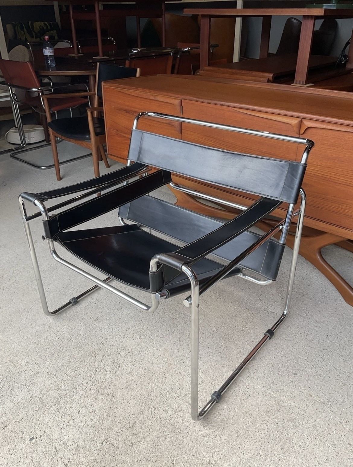 Wassily Armchair B3 Gavina Marcel Breuer Vintage Mid Century Style photo 985.0