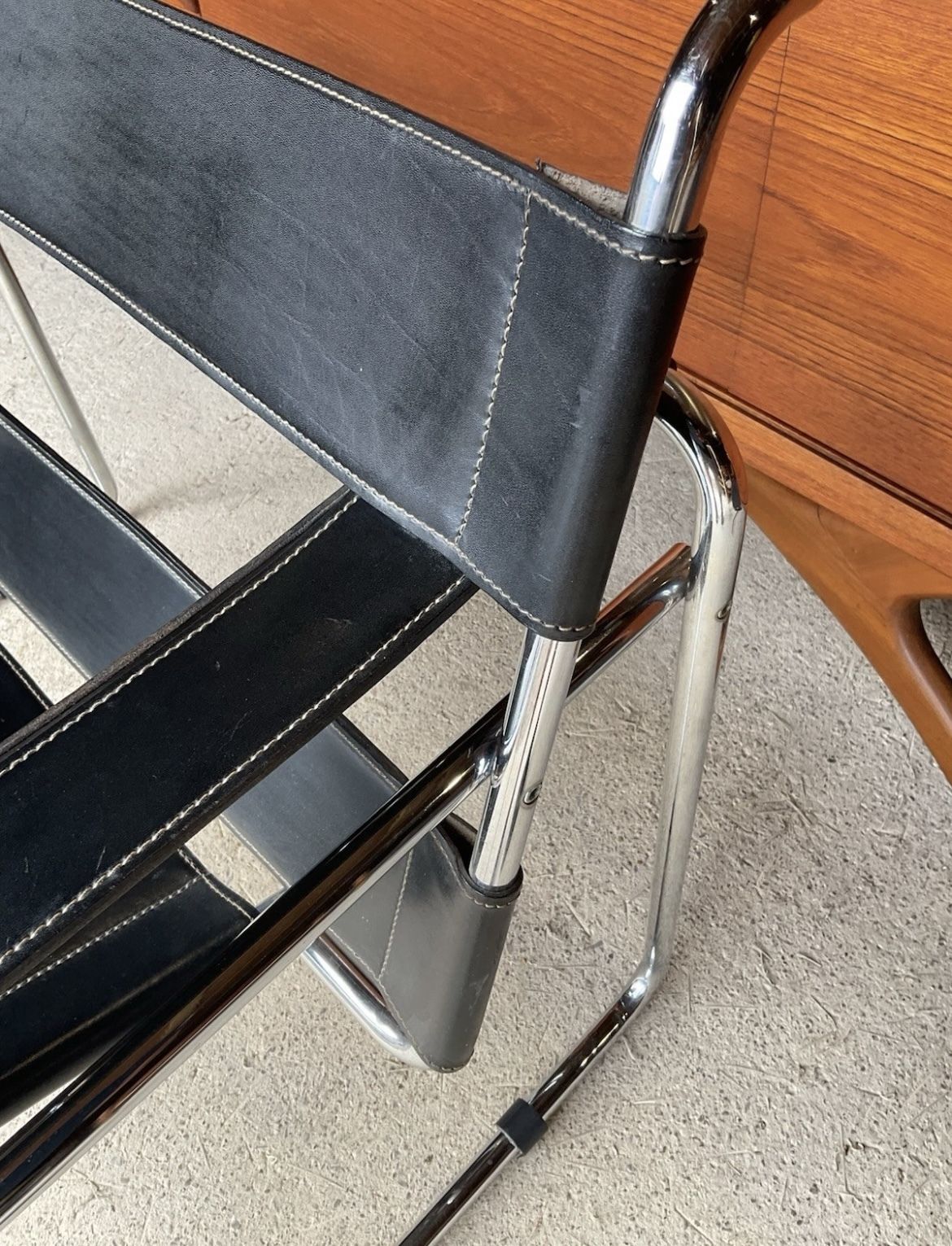 Wassily Armchair B3 Gavina Marcel Breuer Vintage Mid Century Style photo vinterior