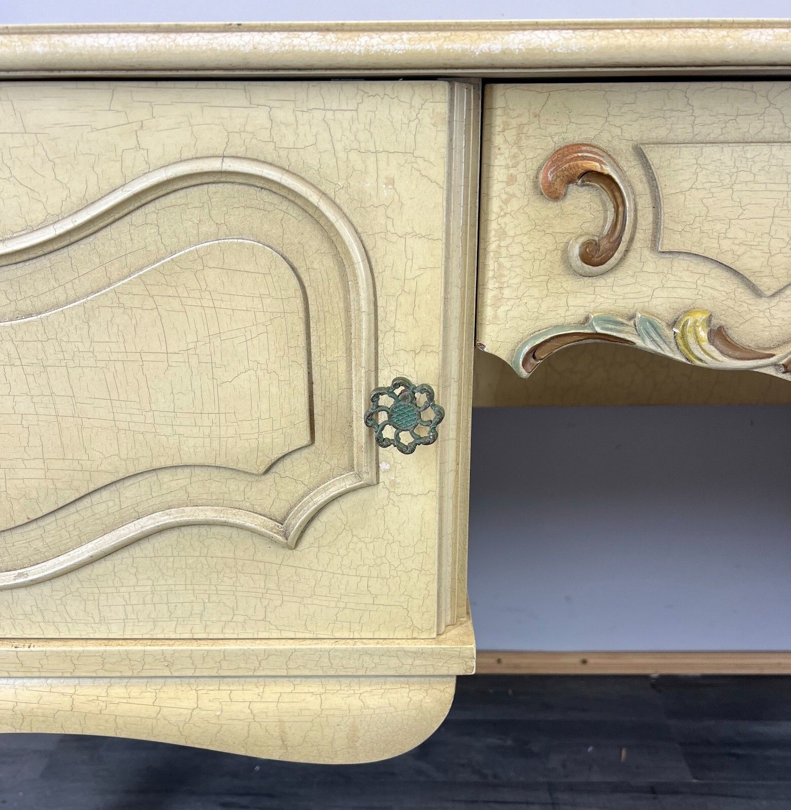 Vintage  Shabby Chic French  Louis XIV Chest Of Drawers / Sideboard / (Lot 3106) photo 149.0