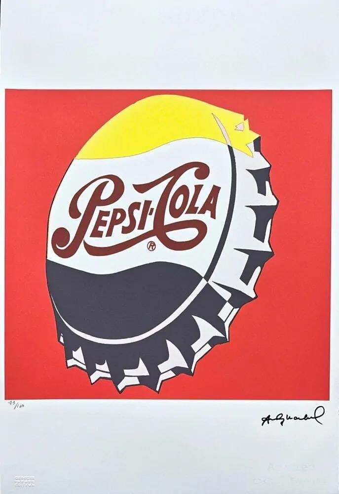 After Andy Warhol, Pepsi Cola Red , 1980s, Lithograph