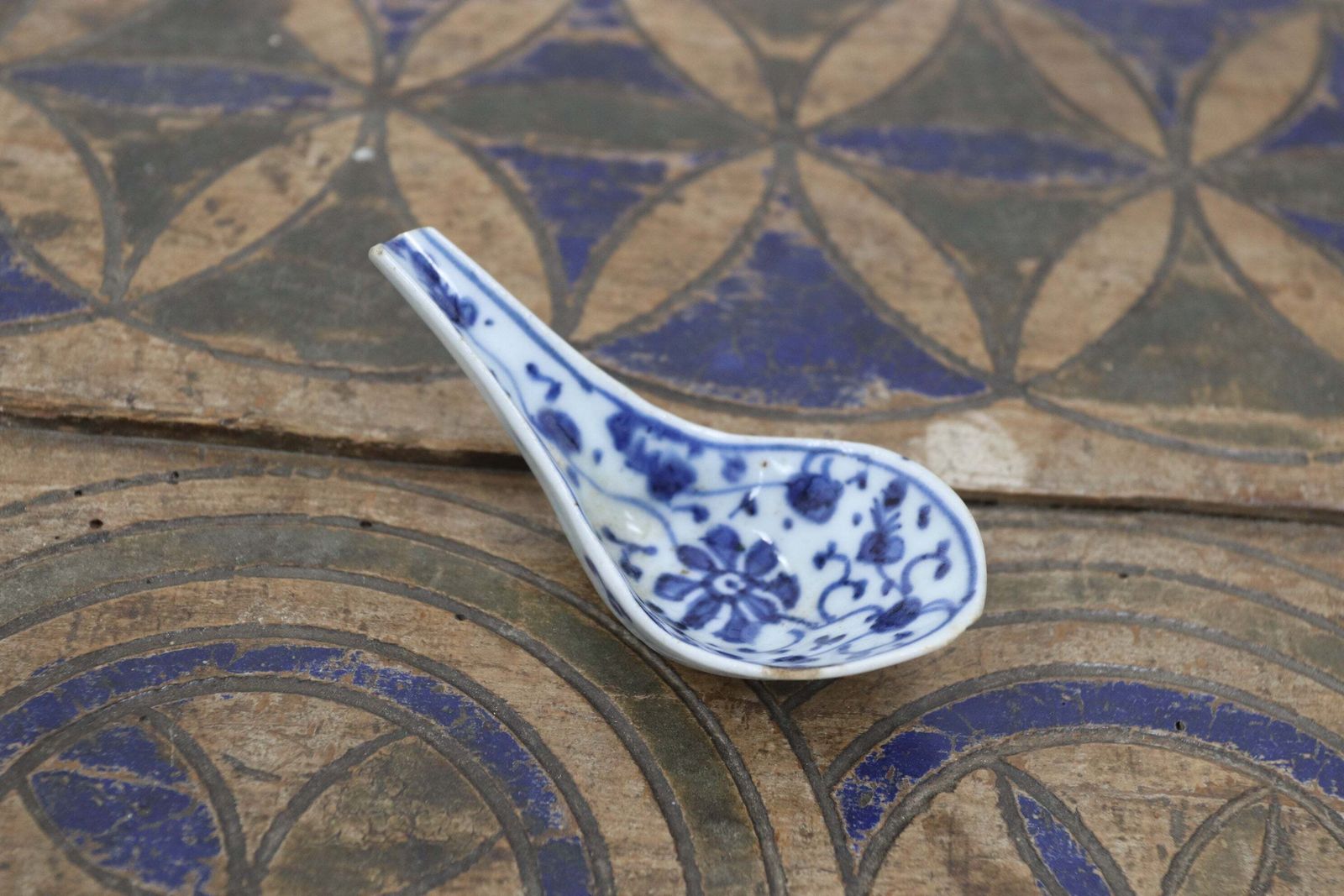 19th Century Collection Of Chinese Porcelain Spoons photo for sale