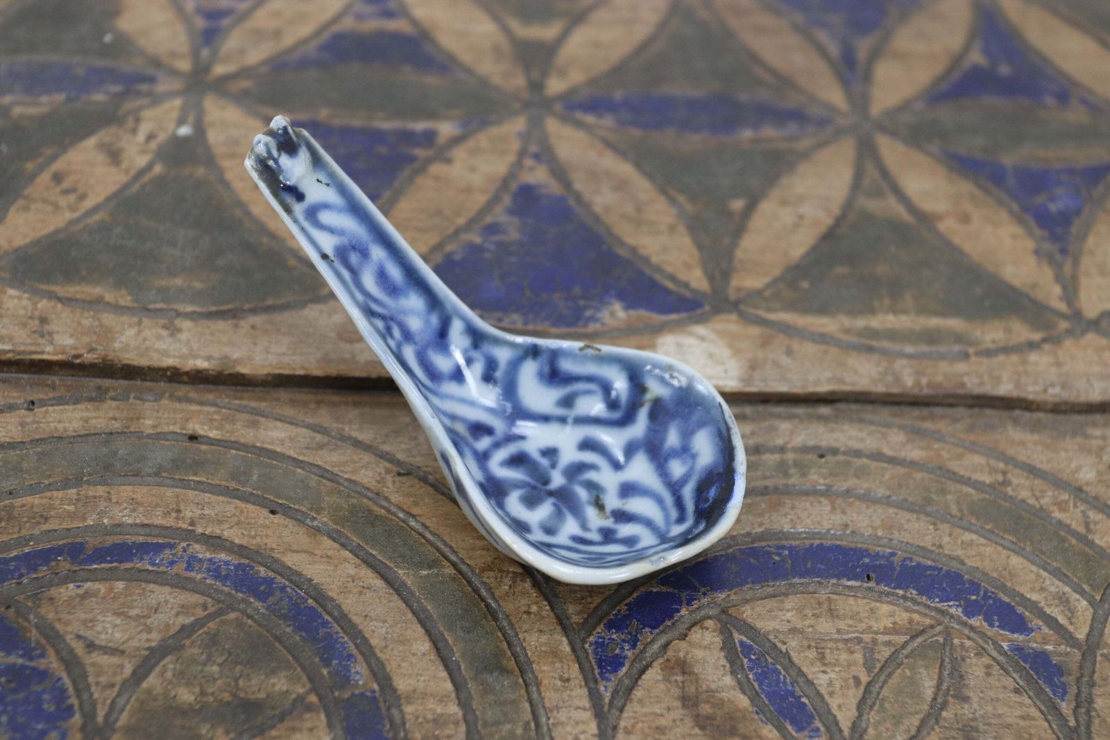 19th Century Collection Of Chinese Porcelain Spoons photo Home Decor