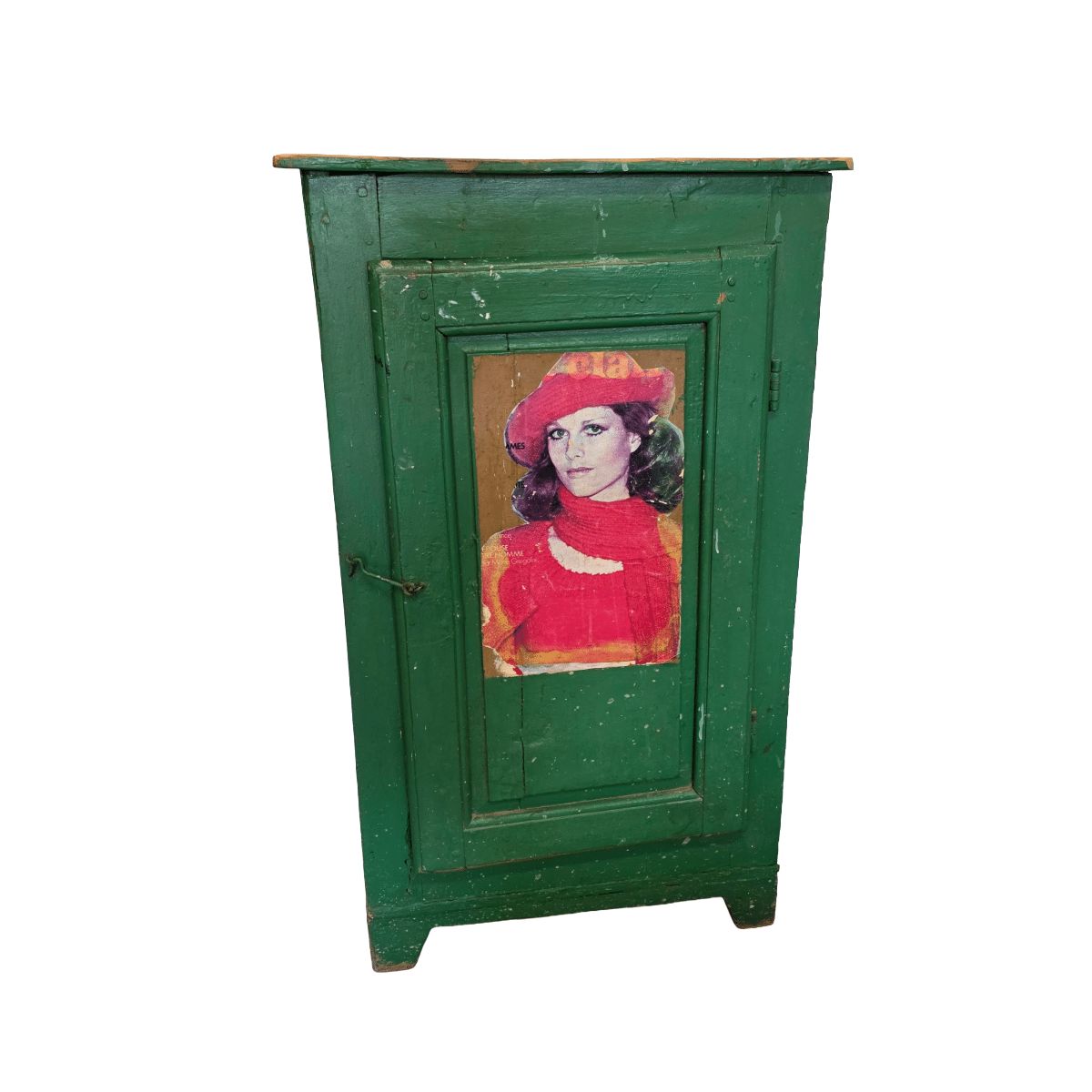 Old French Oak Cabinet, 1900s, Antique photo furniture