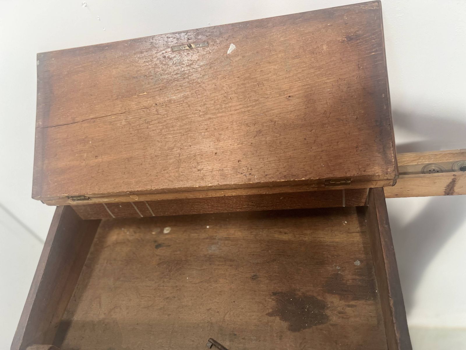 photo for sale Antique 19th Century Notary's Clerk's Desk