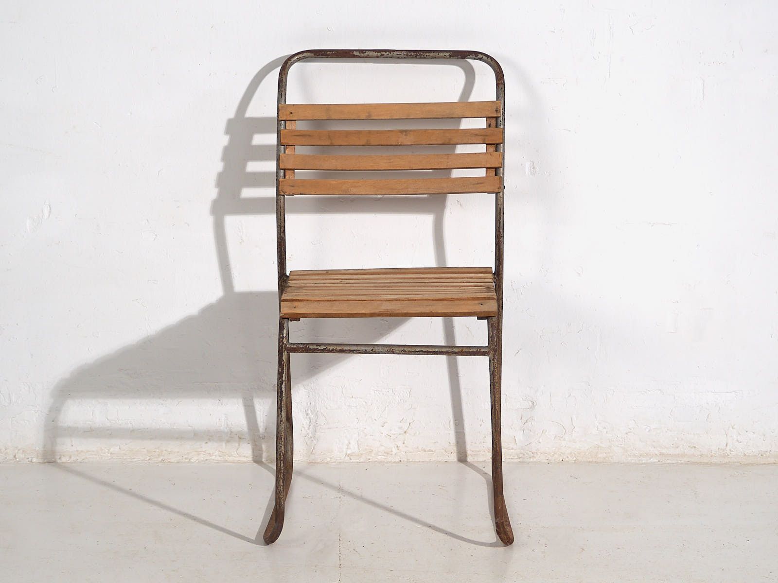 photo for sale Antique Garden Chairs (C.1920). Set Of 2 Pieces #7