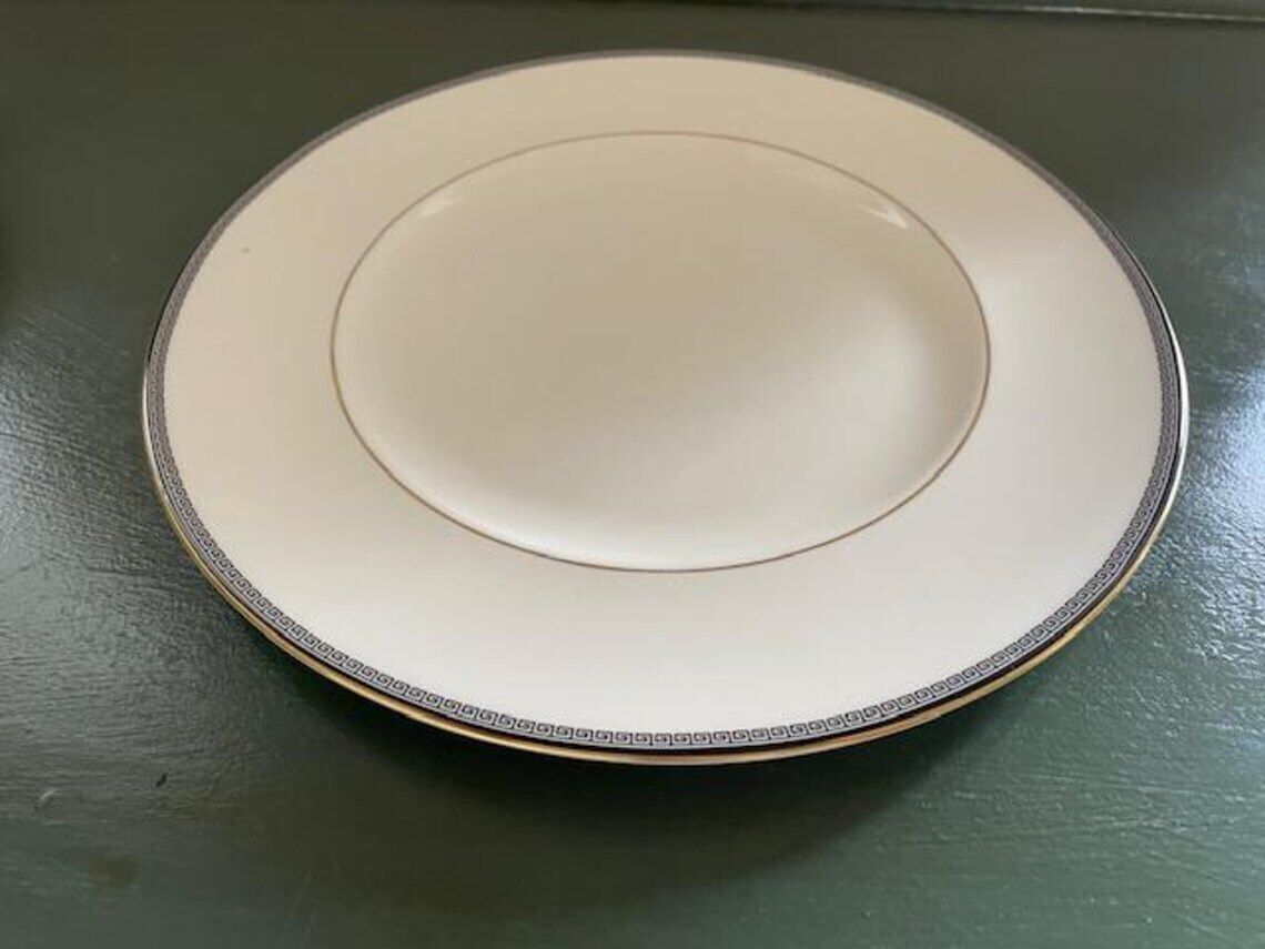 Set Of 6 Royal Doulton Olympia H5136 Dinner Plates   Excellent Condition photo 80.0