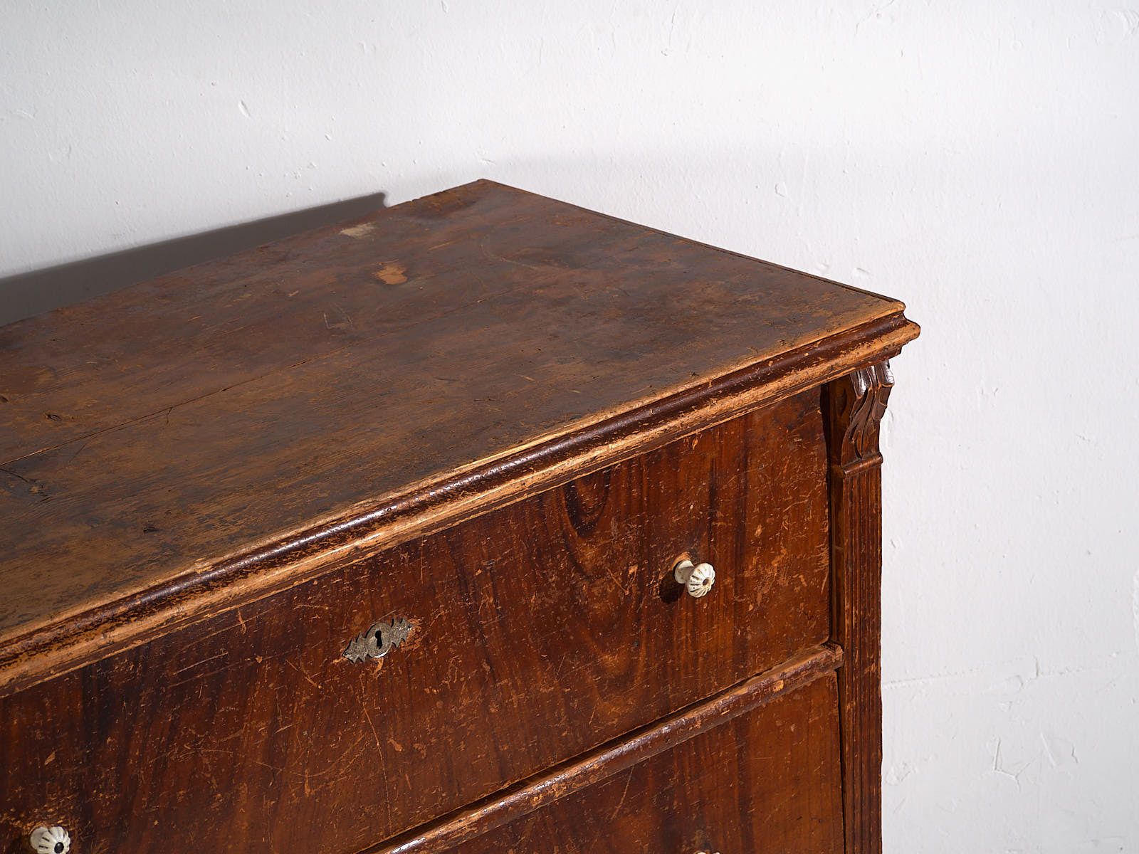 Large Antique Chest Of Drawers (C.1920) #25 photo furniture