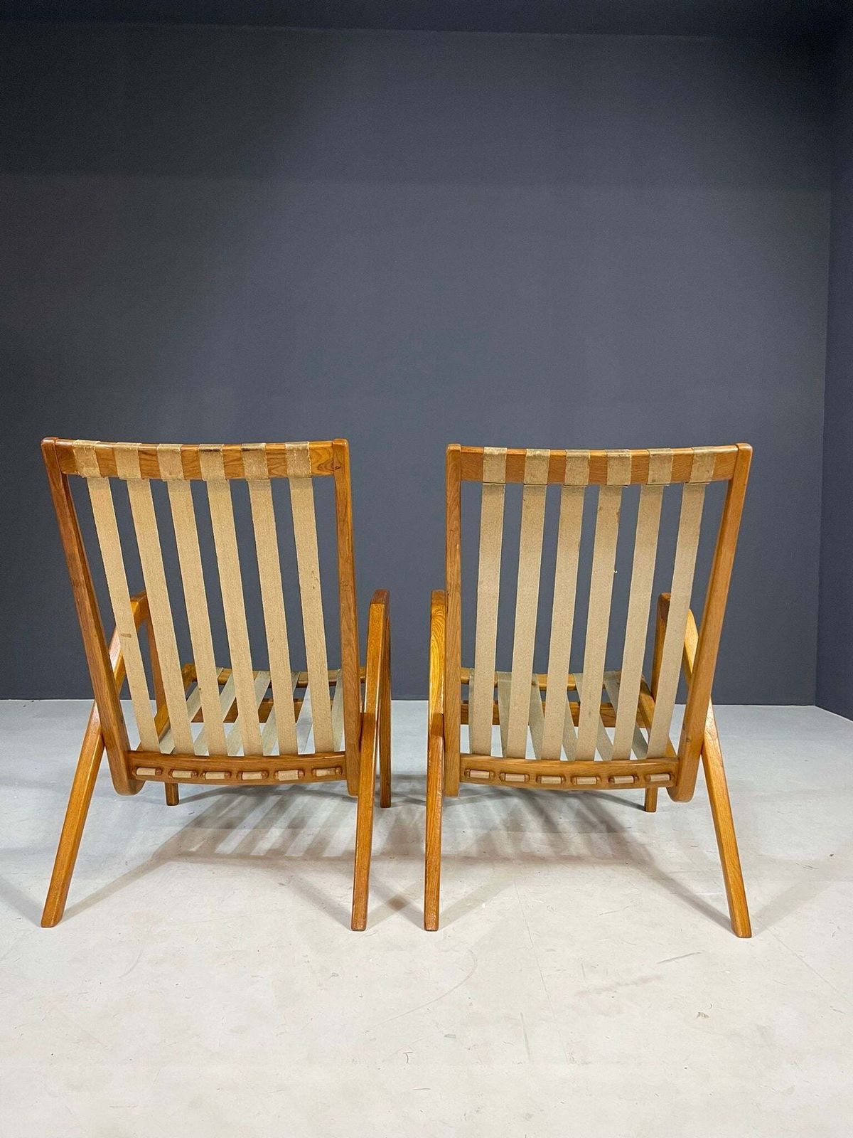 Paar Vintage Fauteuils Van Jan Vaněk, Afneembare Kussens, Jaren 1940 photo furniture