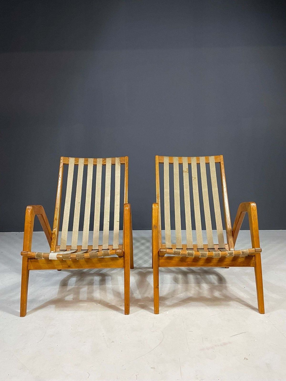 Paar Vintage Fauteuils Van Jan Vaněk, Afneembare Kussens, Jaren 1940 photo 2299.0