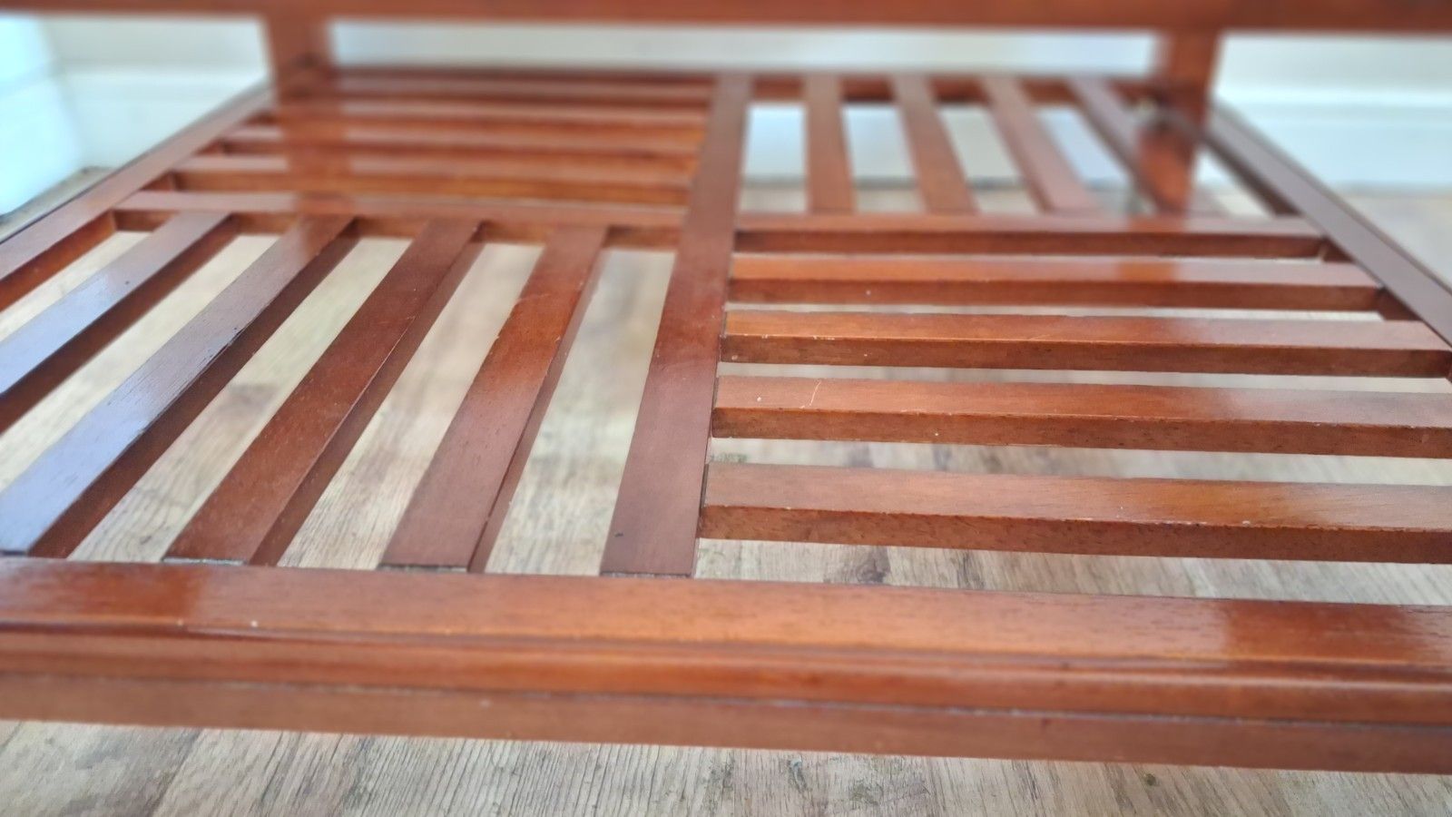 photo buy Original Stickley Metropolitan American Cherrywood Drinks /Coffee Table