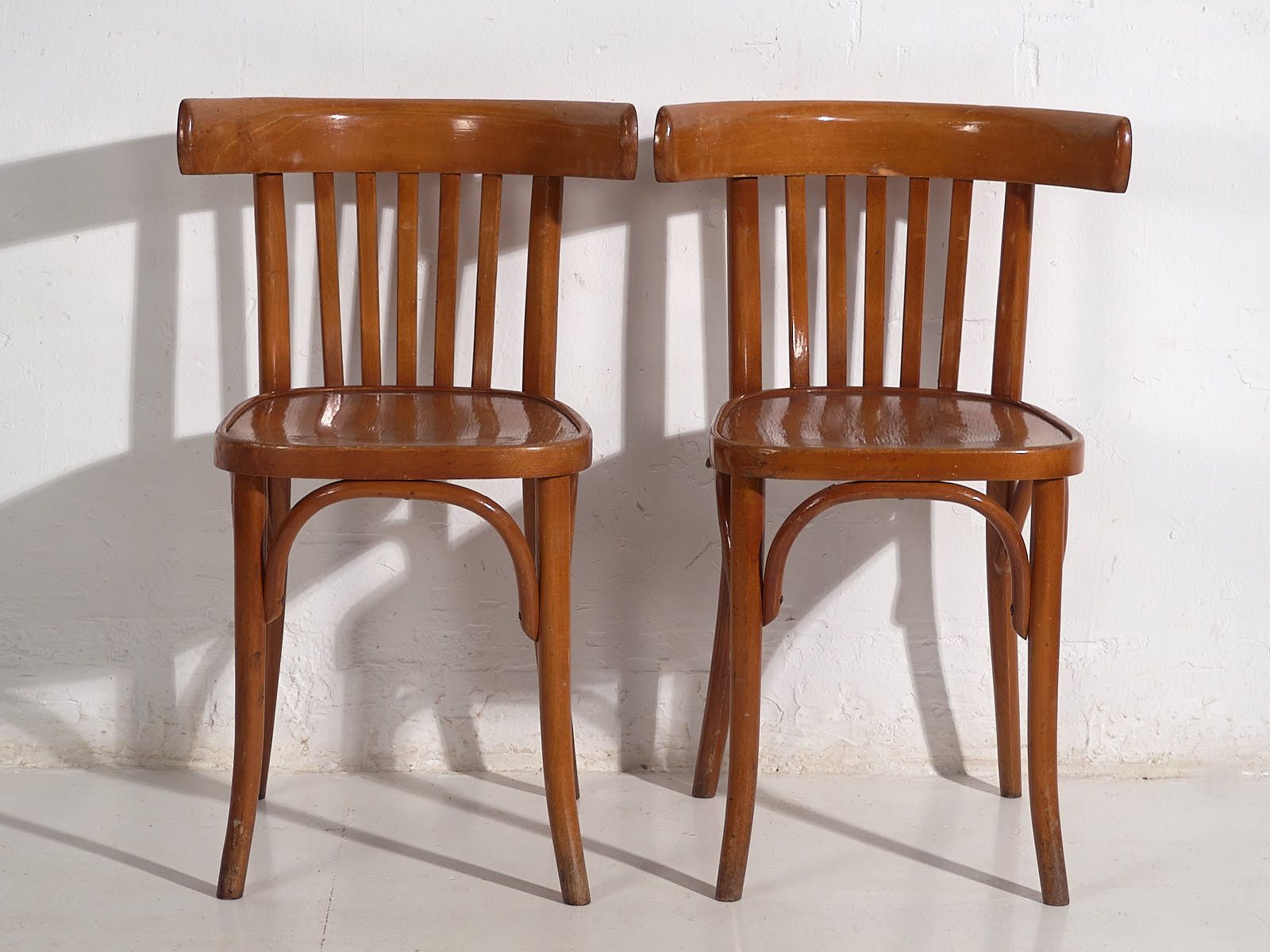 Antique Bistro Chairs (C.1920). Set Of 6 Pieces #1 photo furniture