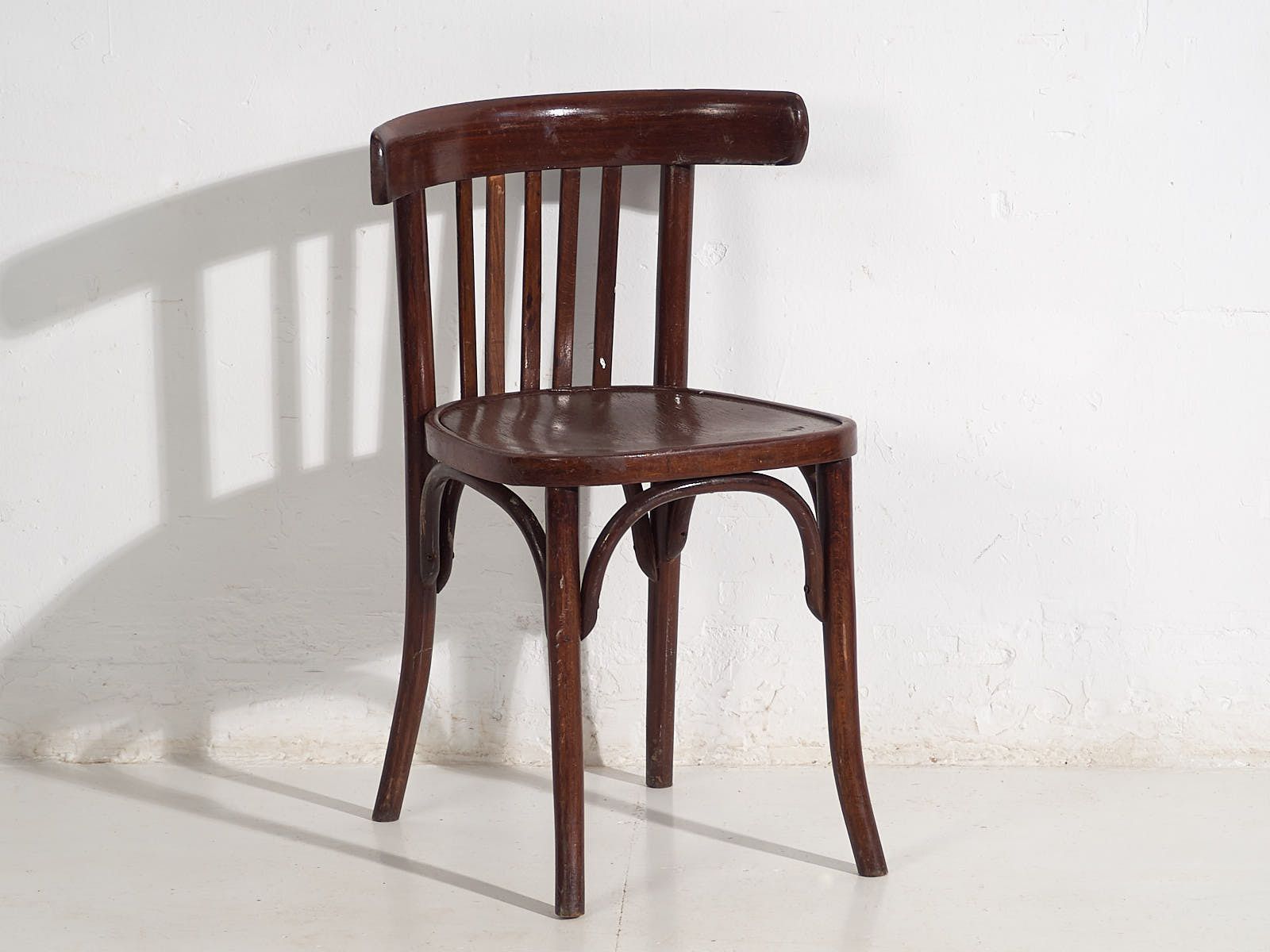 photo for sale Antique Bistro Chairs (C.1920). Set Of 6 Pieces #1