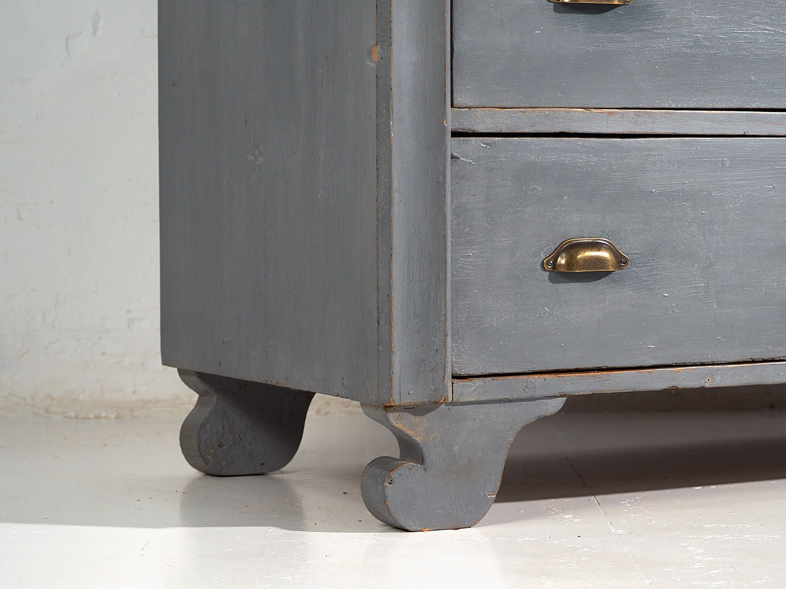 Antique Gray Chest Of Drawers (C.1920) #2 photo for sale