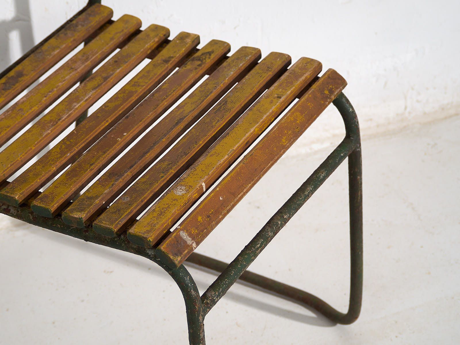 Antique Garden Chairs (C.1920). Set Of 2 Pieces #32 photo vintage
