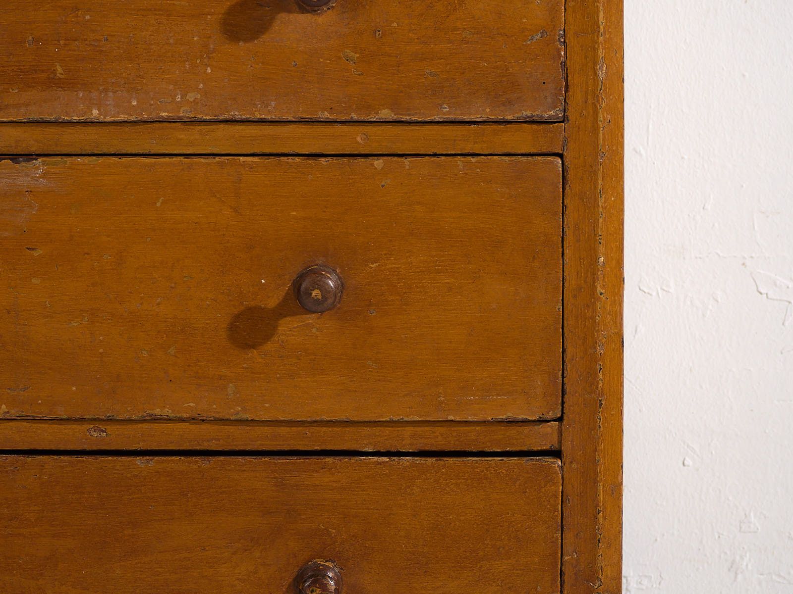 Antique Three Drawer Chest (C.1920) #14 photo vintage