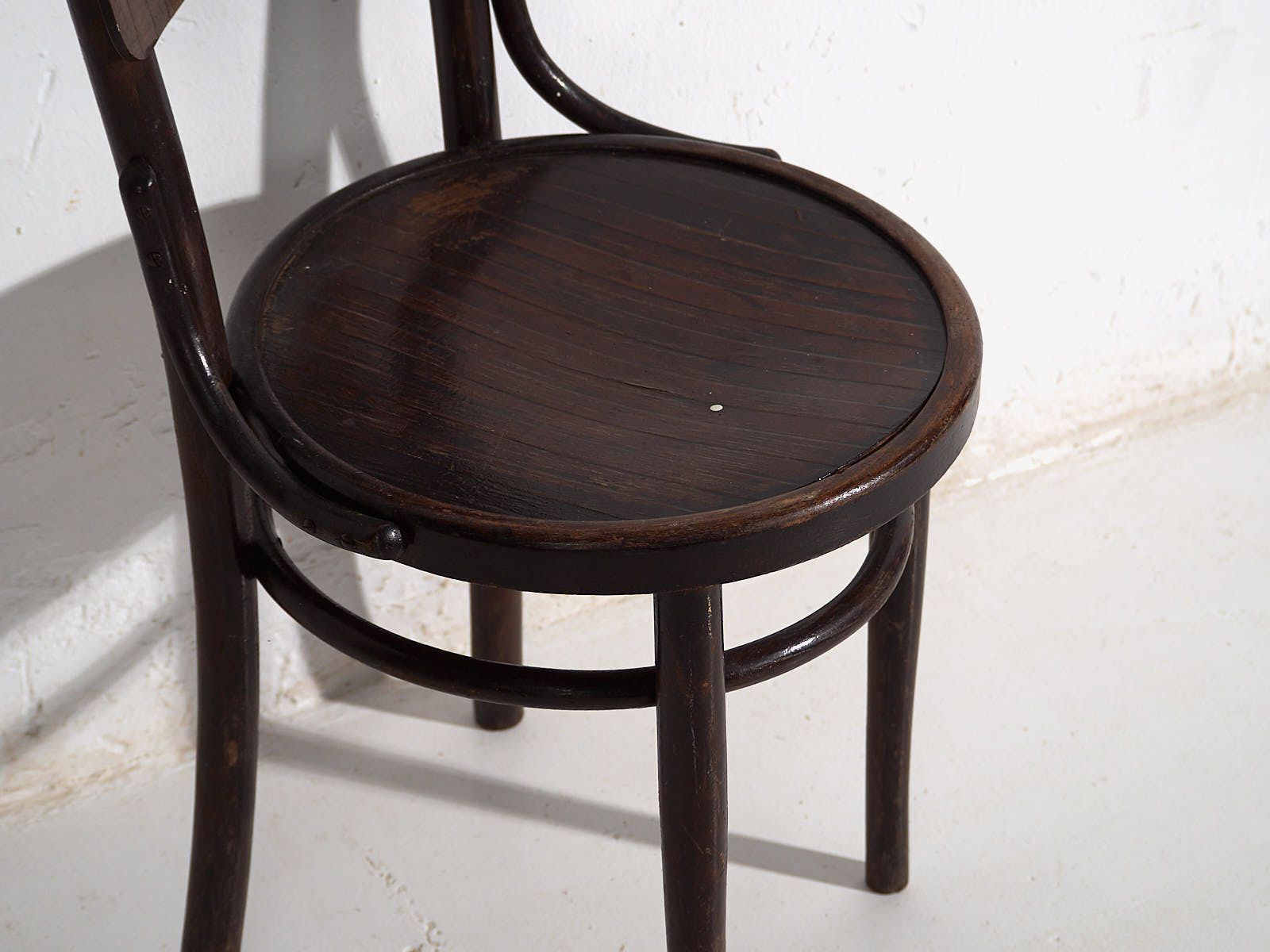 Antique Bentwood Dining Chairs (C.1920). Set Of 4 Pieces #6 photo vintage